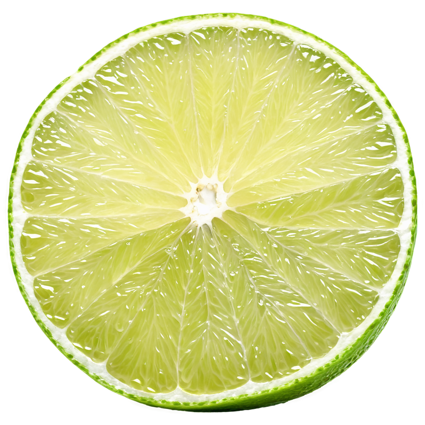 Lime fruit isolated on transparent background #1052