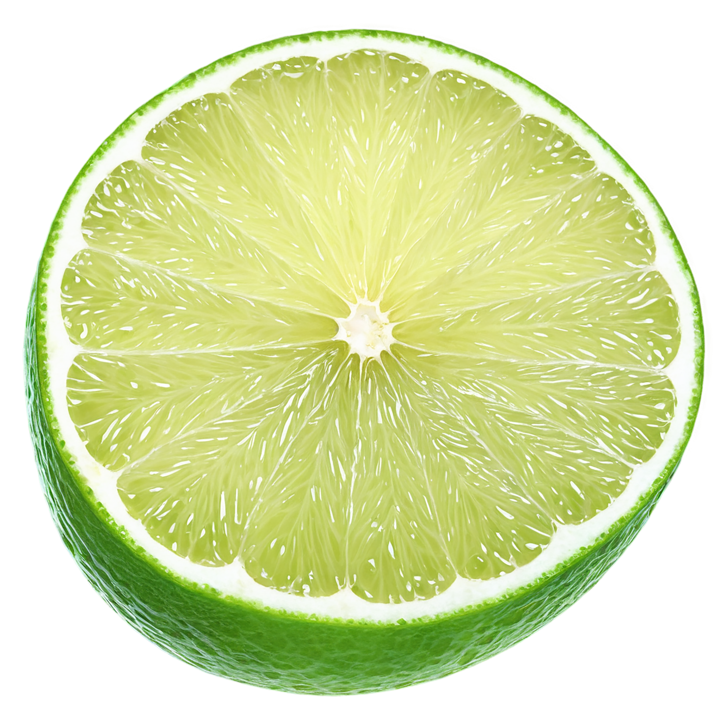 Lime fruit isolated on transparent background #1066