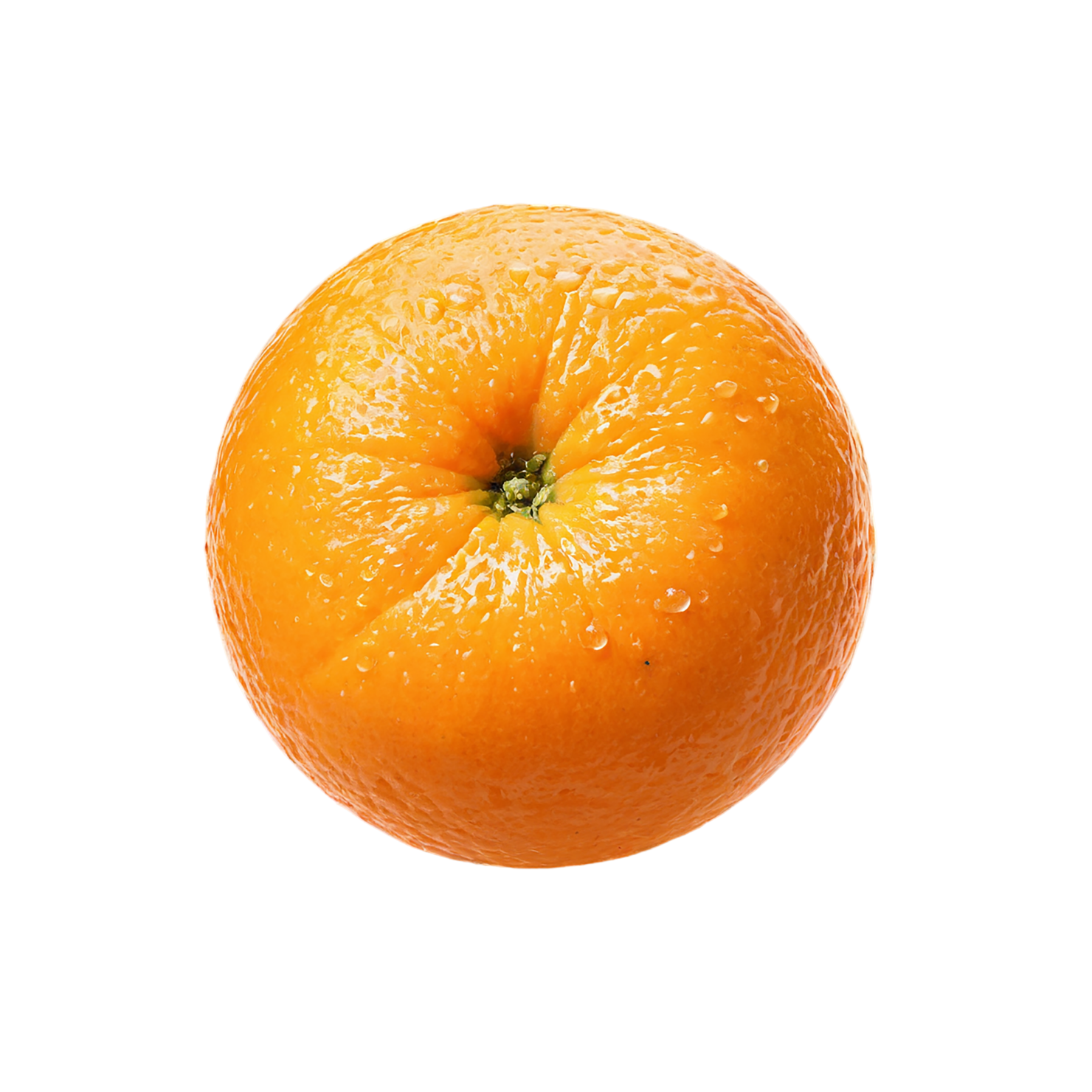Orange fruit isolated on transparent background #1262