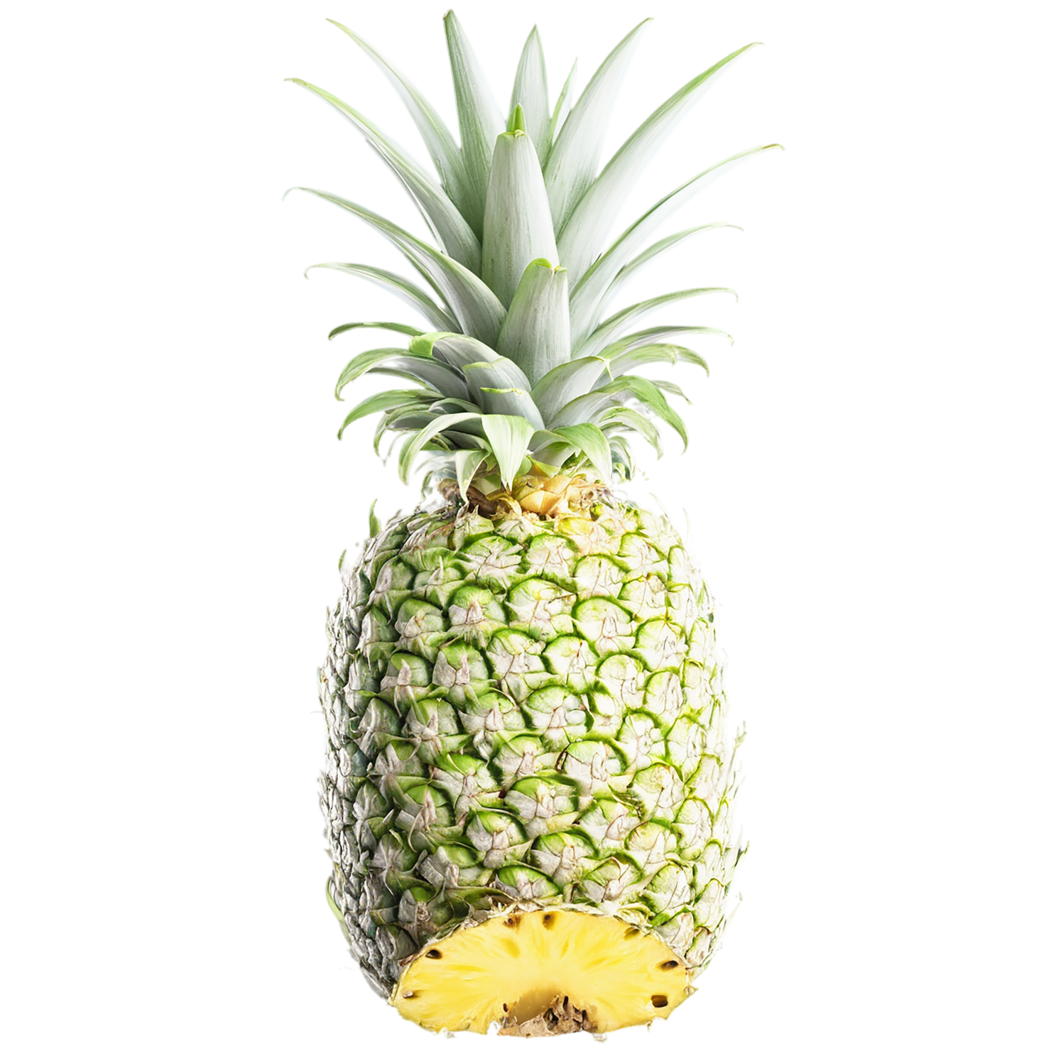 Pineapple fruit isolated on transparent background #1438