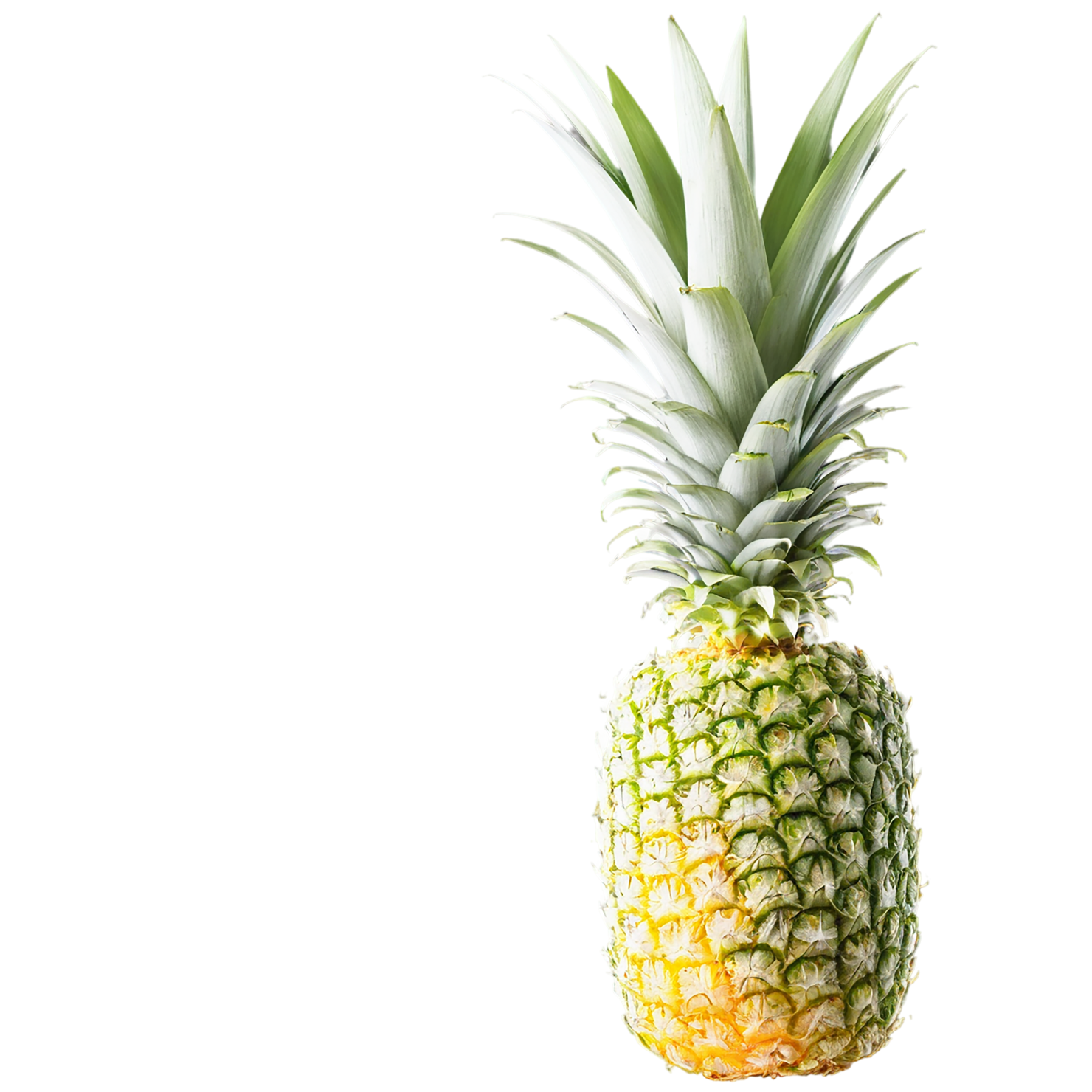 Pineapple fruit isolated on transparent background #1442