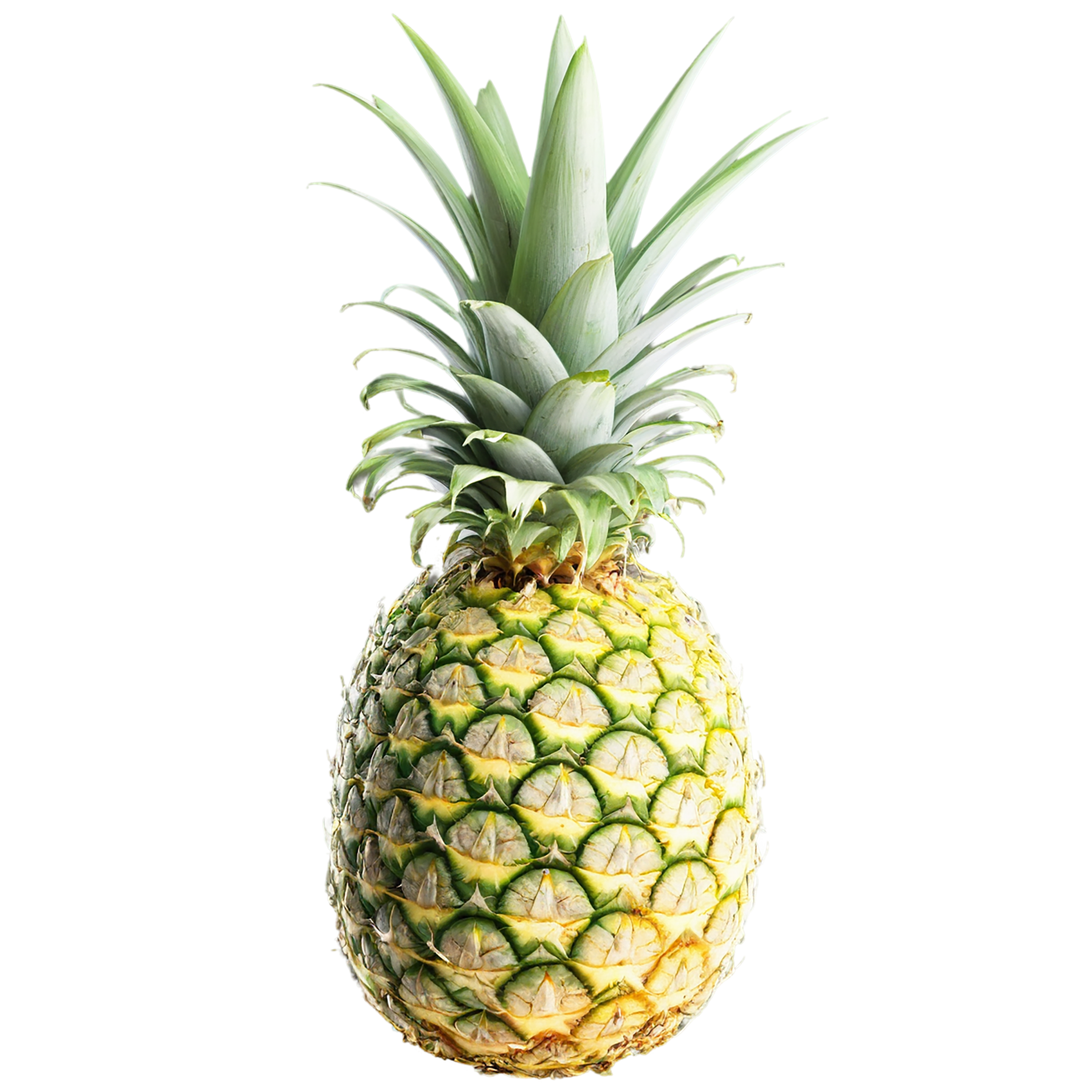 Pineapple fruit isolated on transparent background #1461