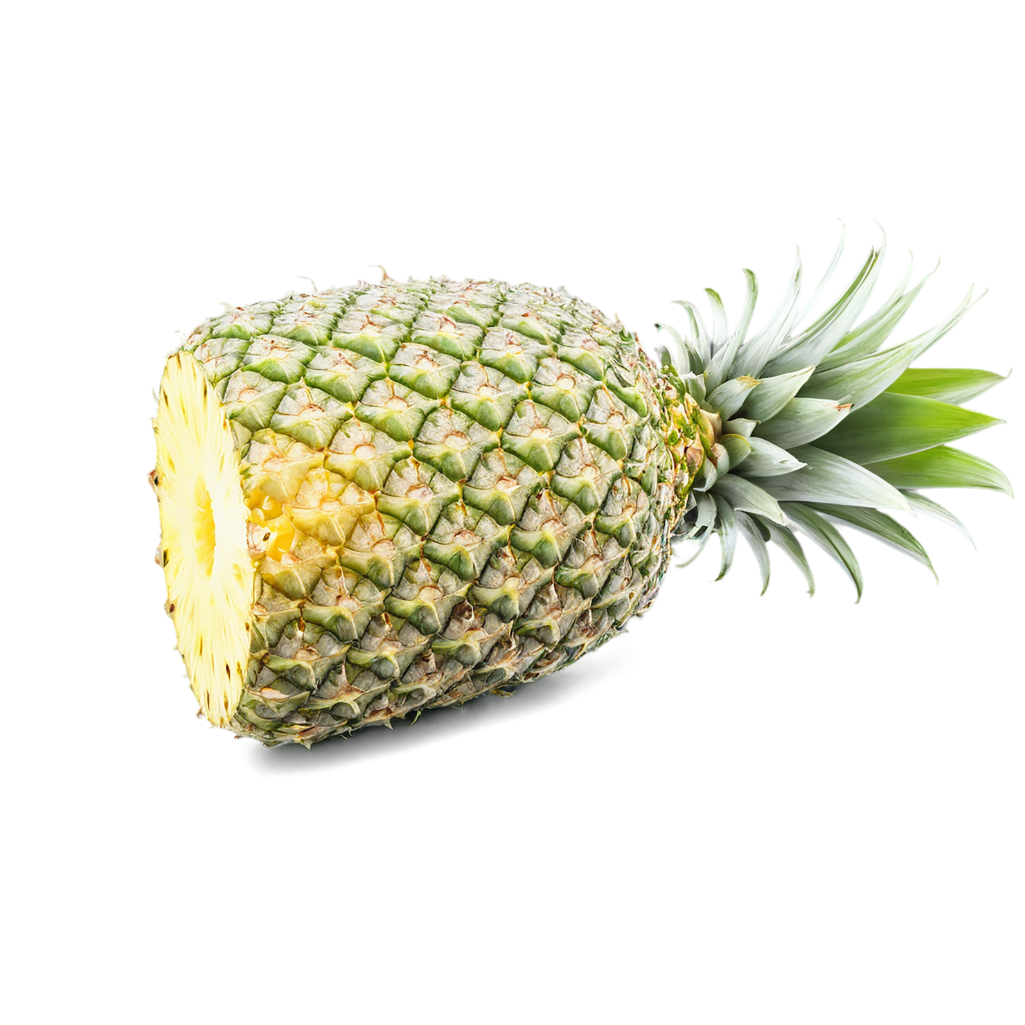 Pineapple fruit isolated on transparent background #1480