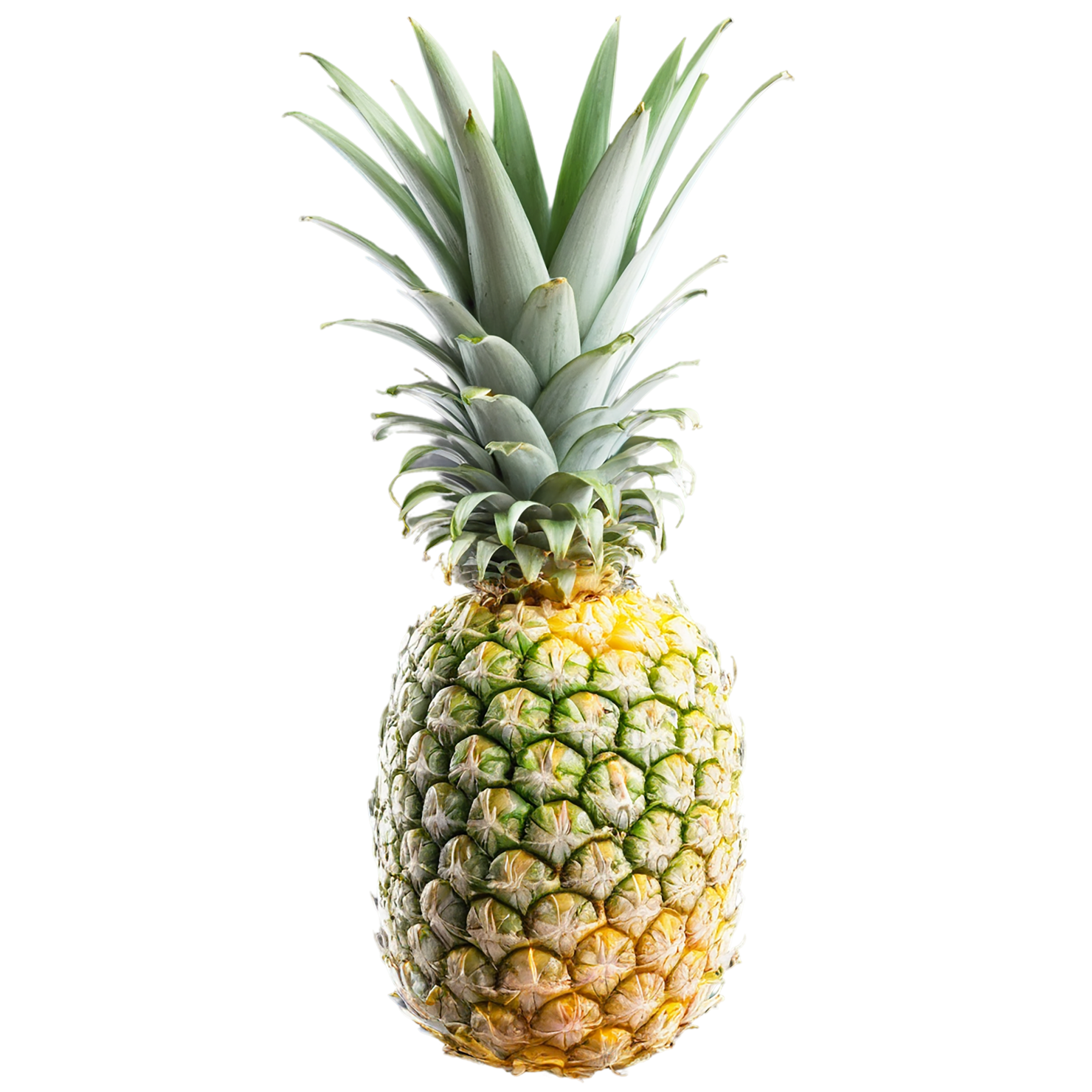 Pineapple fruit isolated on transparent background #1509