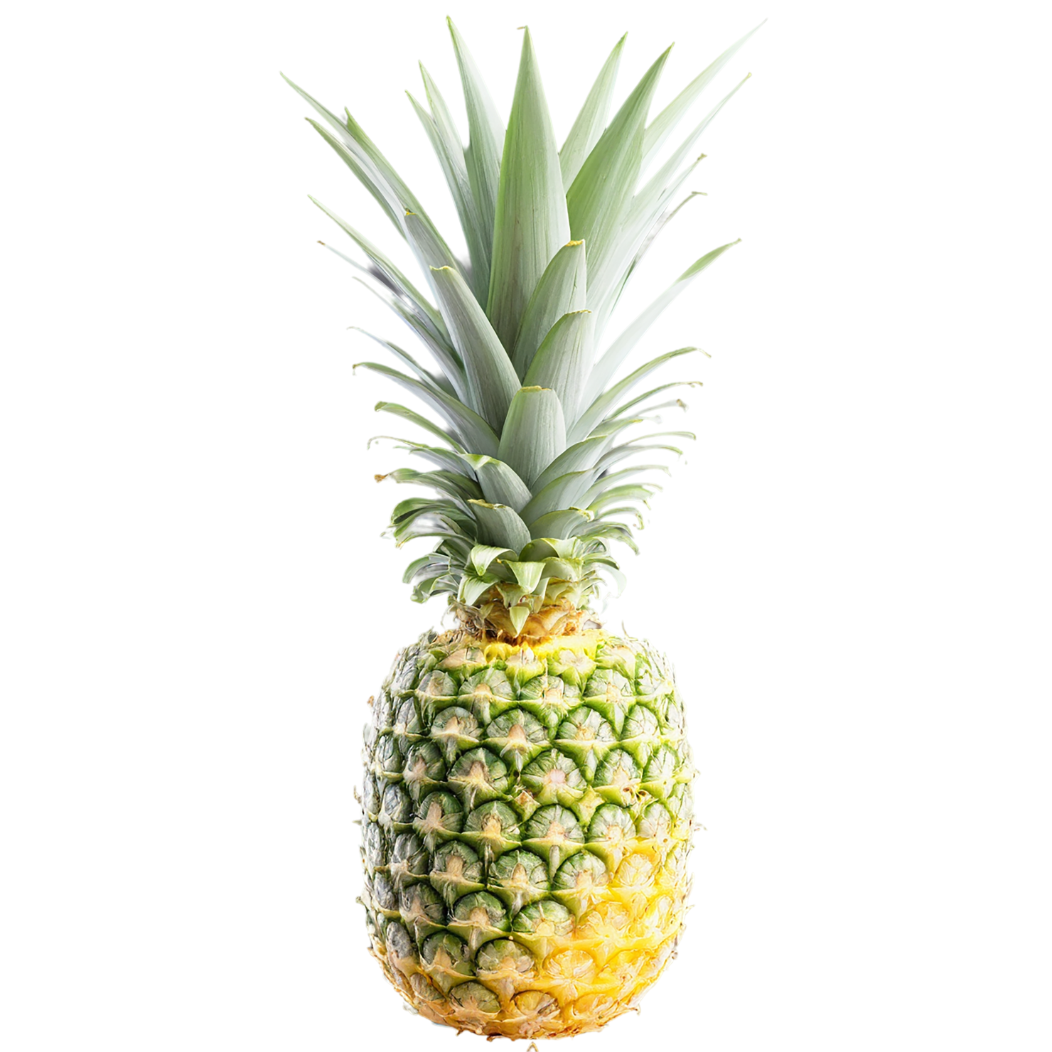 Pineapple fruit isolated on transparent background #1531