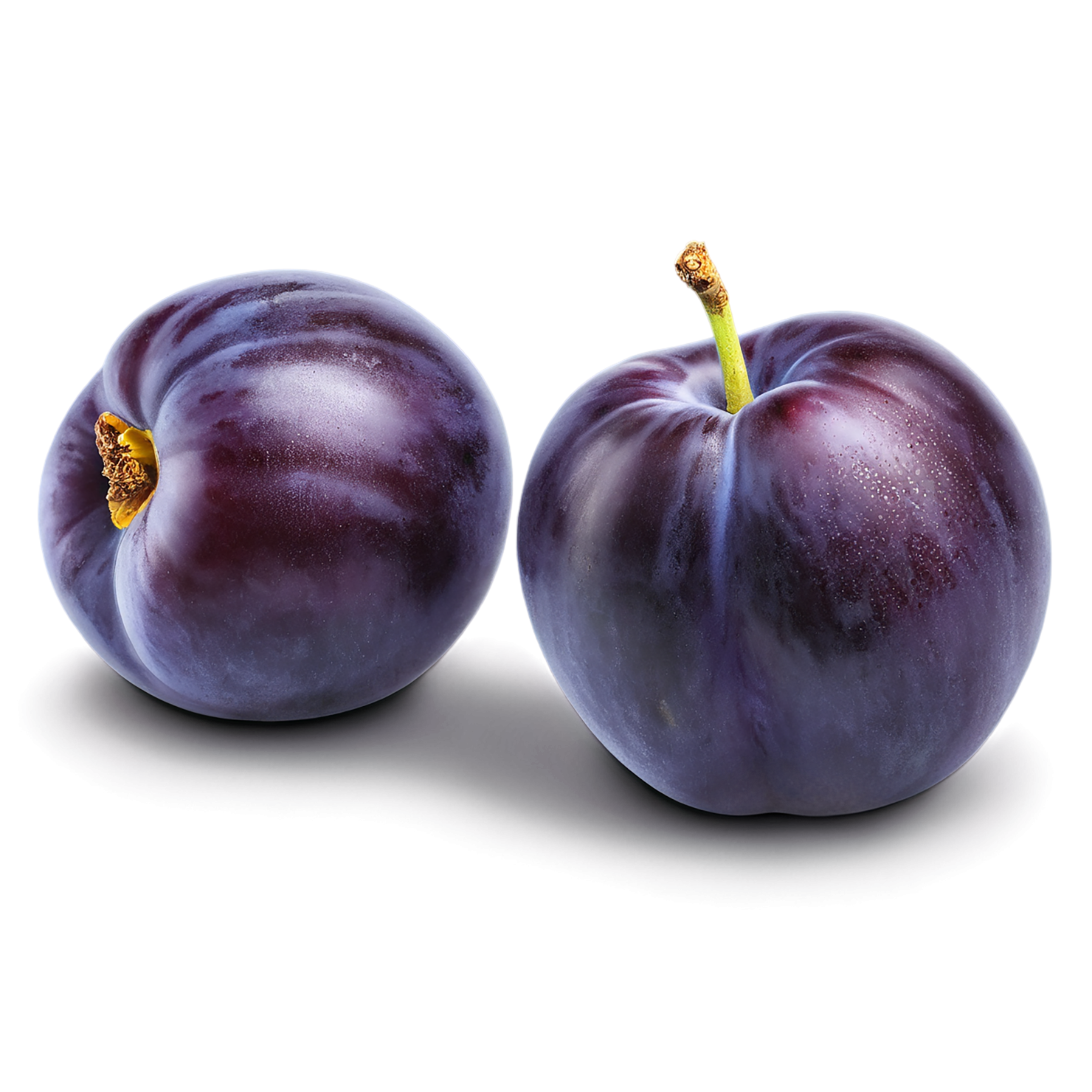 Plum fruit isolated on transparent background #1593