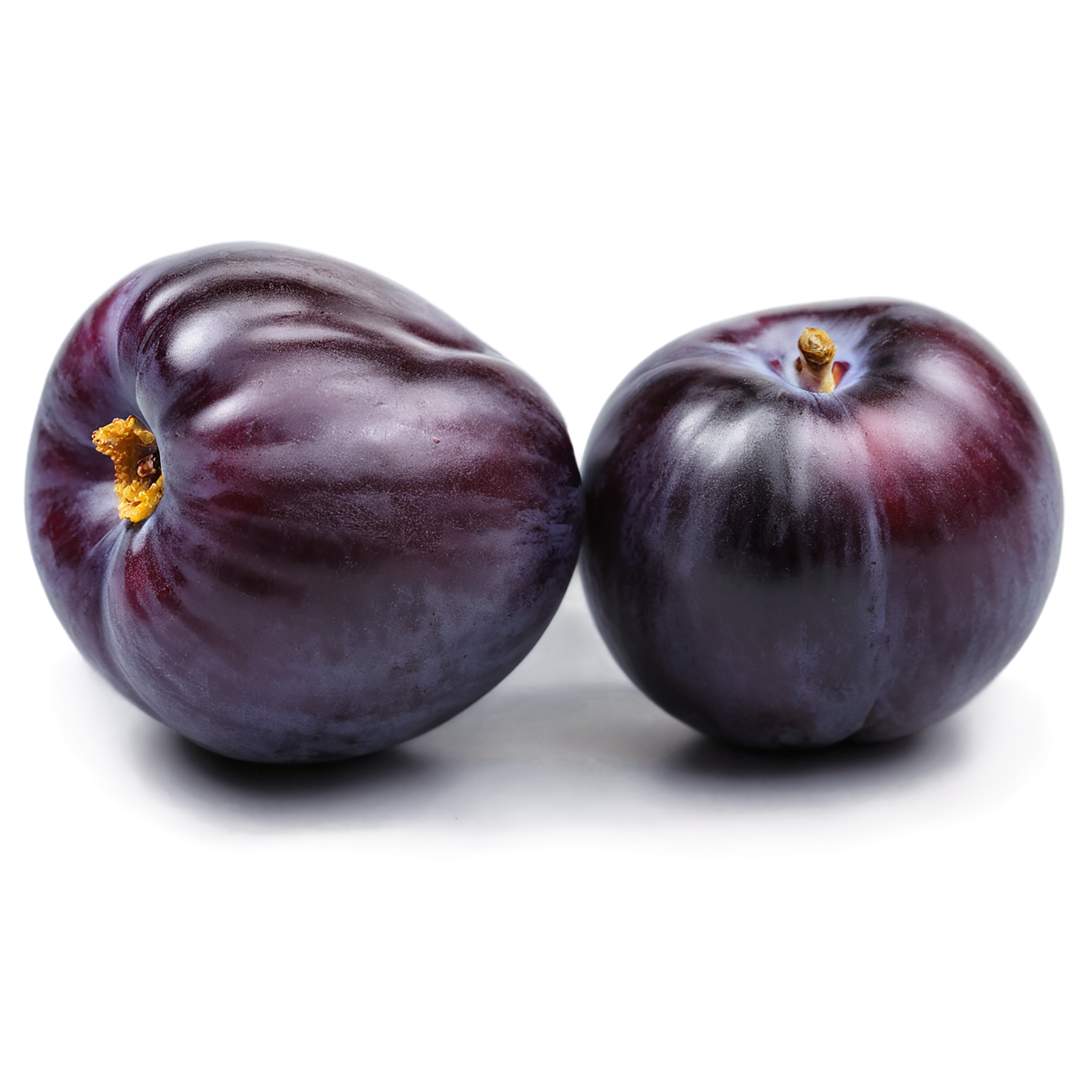 Plum fruit isolated on transparent background #1594