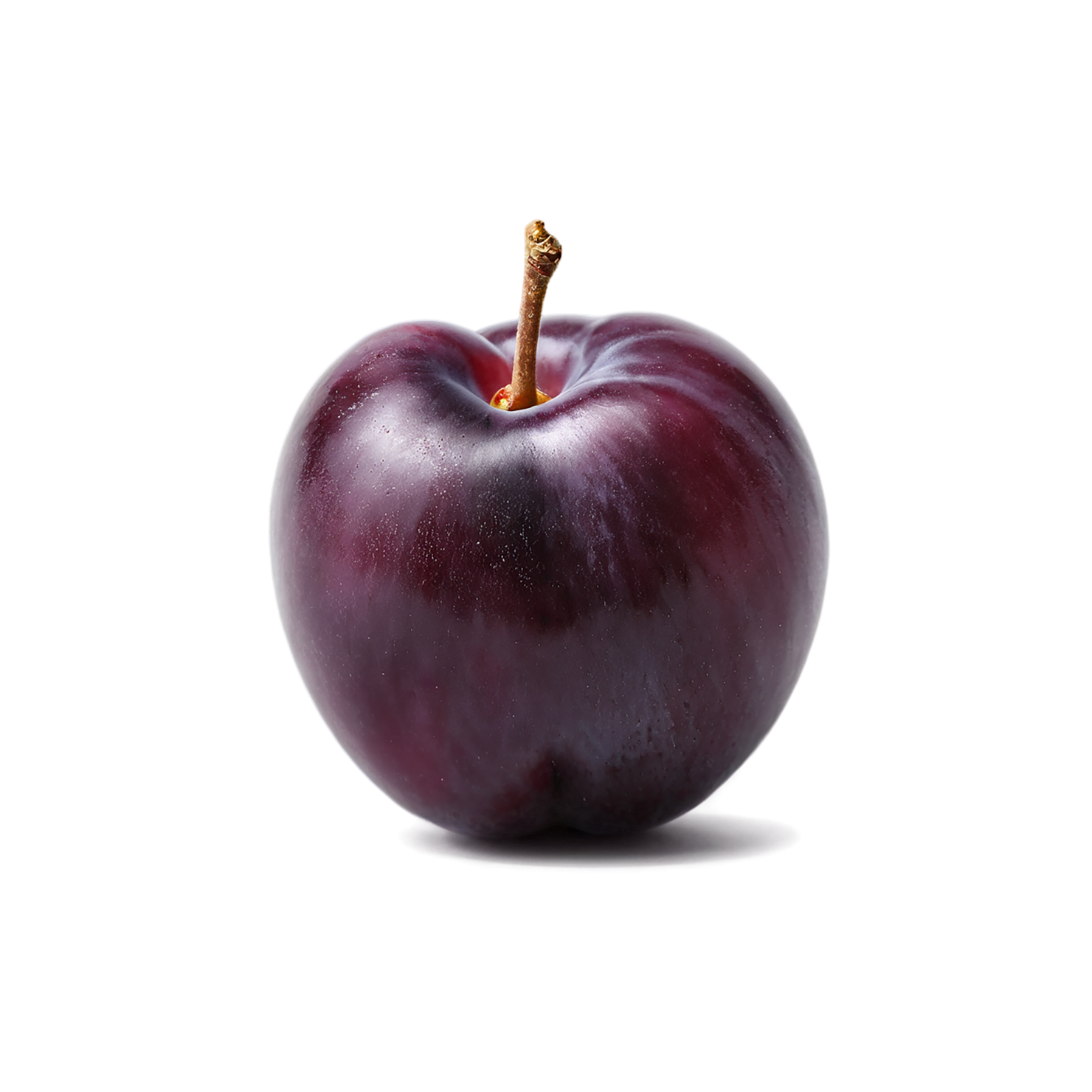 Plum fruit isolated on transparent background #1604