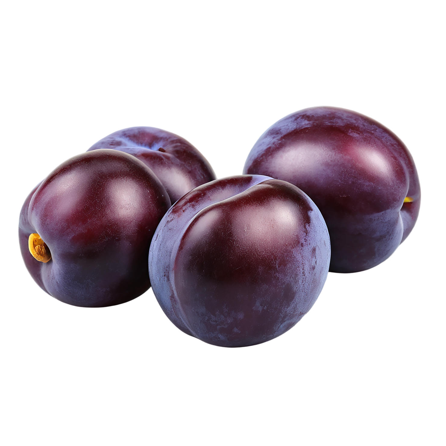 Plum fruit isolated on transparent background #1606