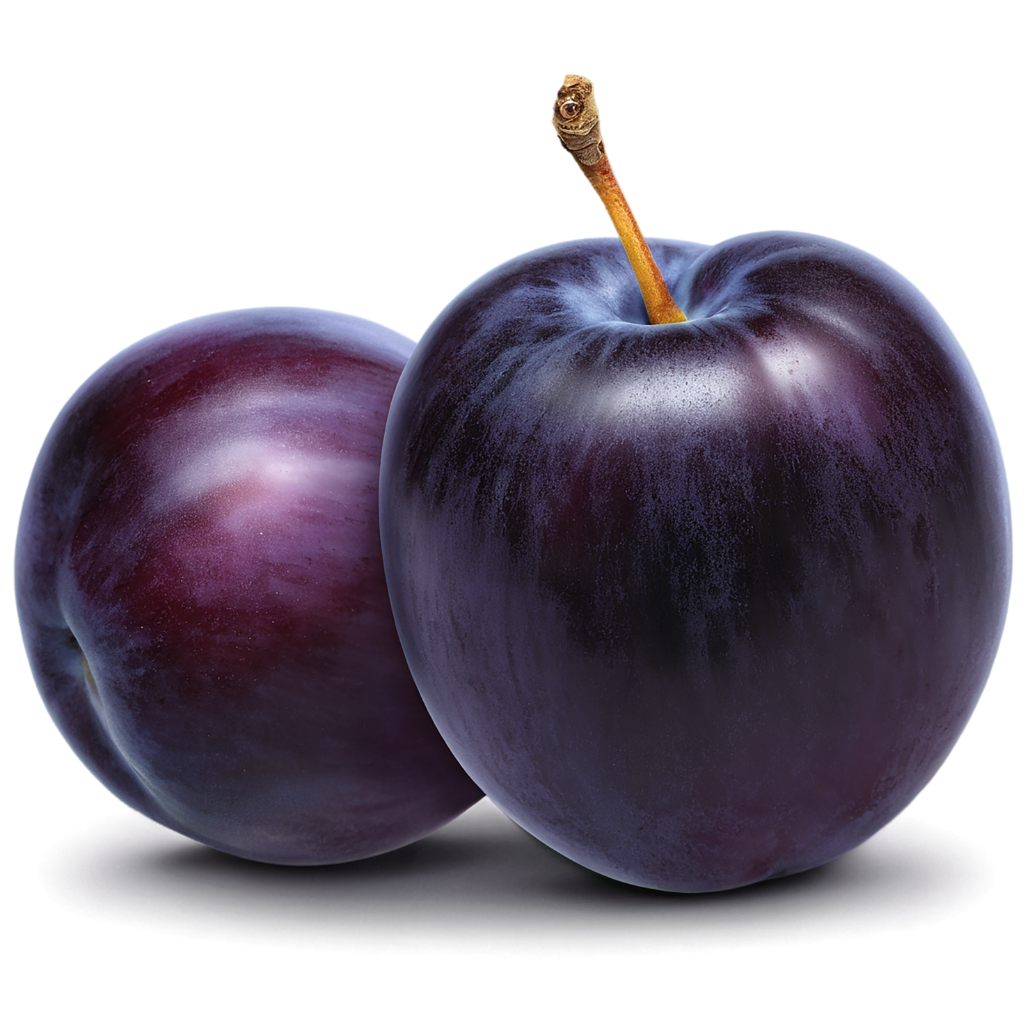 Plum fruit isolated on transparent background #1610