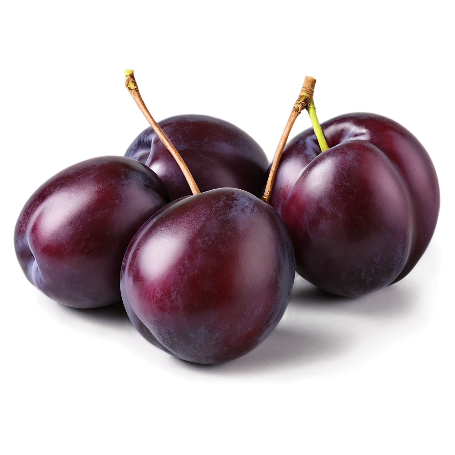 Plum fruit isolated on transparent background #1615