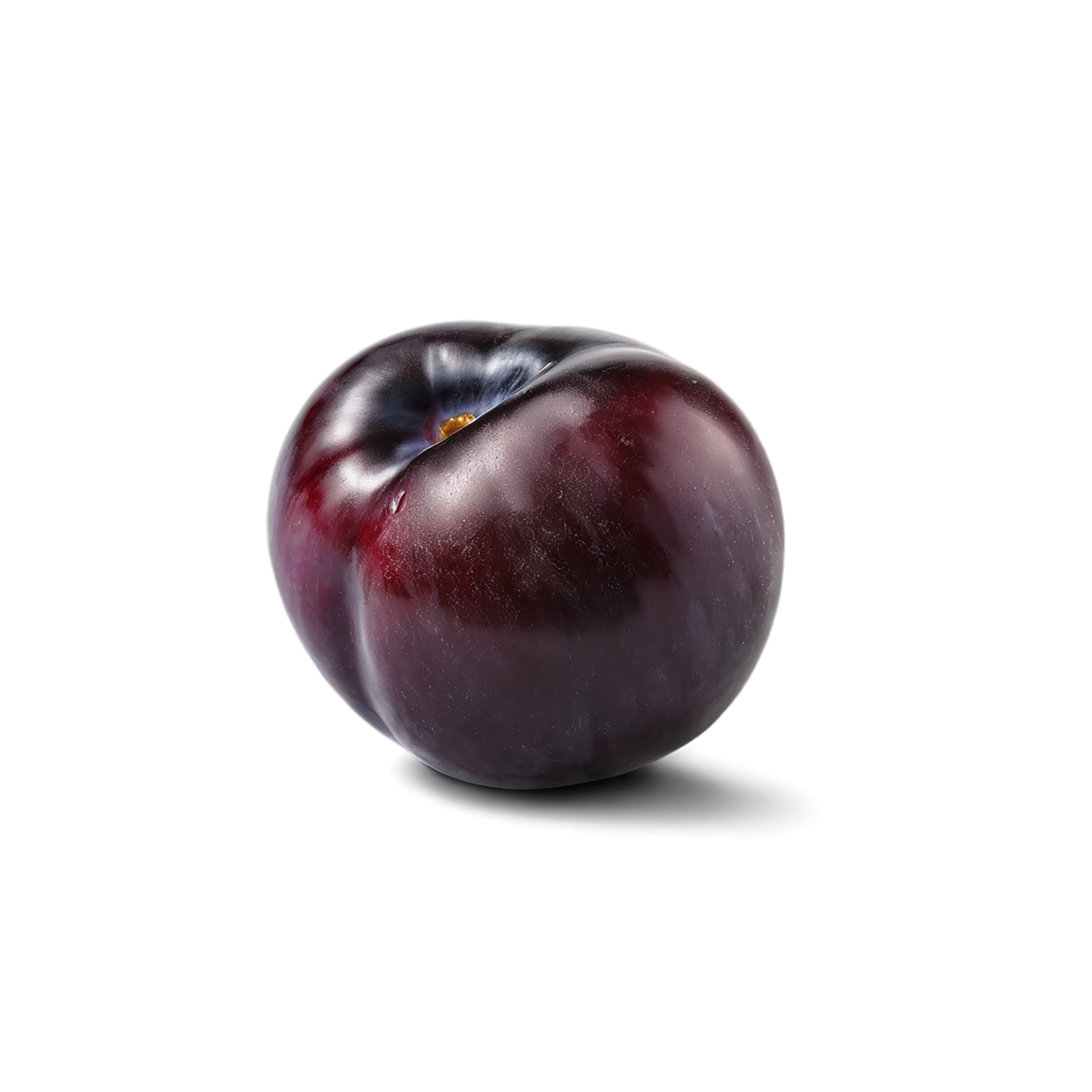 Plum fruit isolated on transparent background #1616
