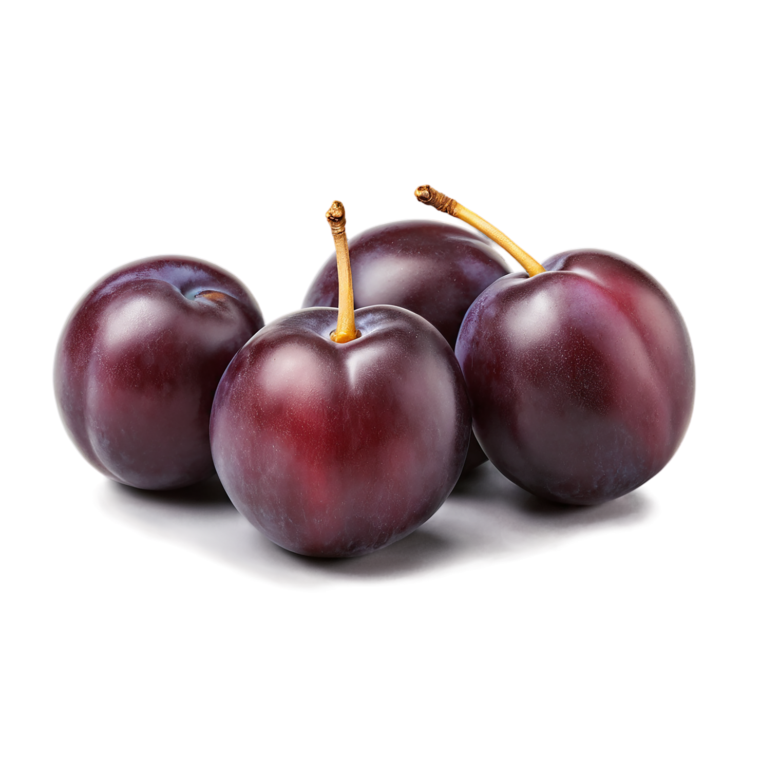 Plum fruit isolated on transparent background #1617