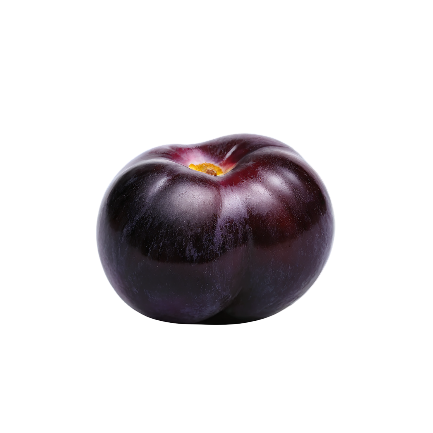 Plum fruit isolated on transparent background #1623