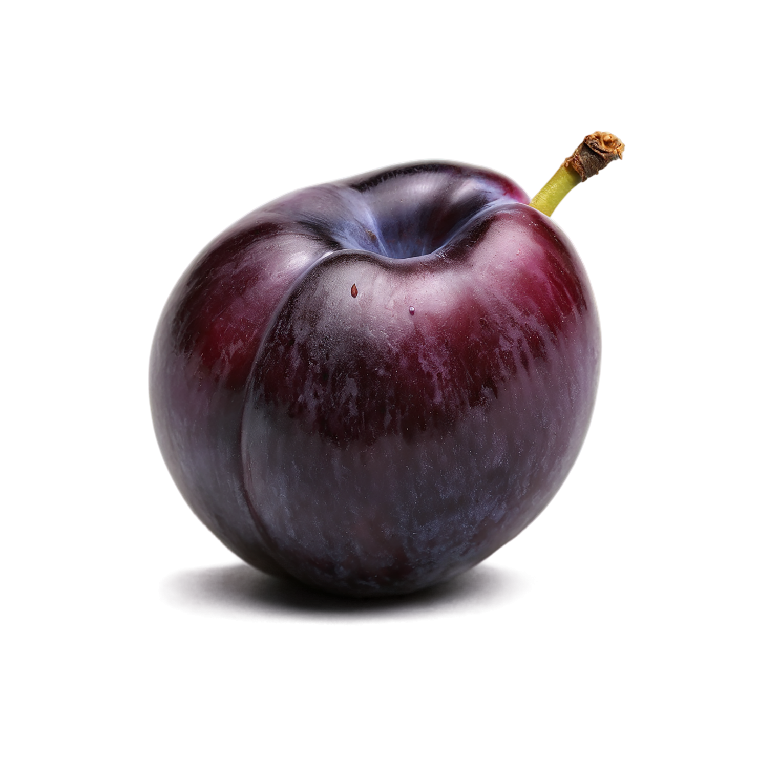 Plum fruit isolated on transparent background #1626
