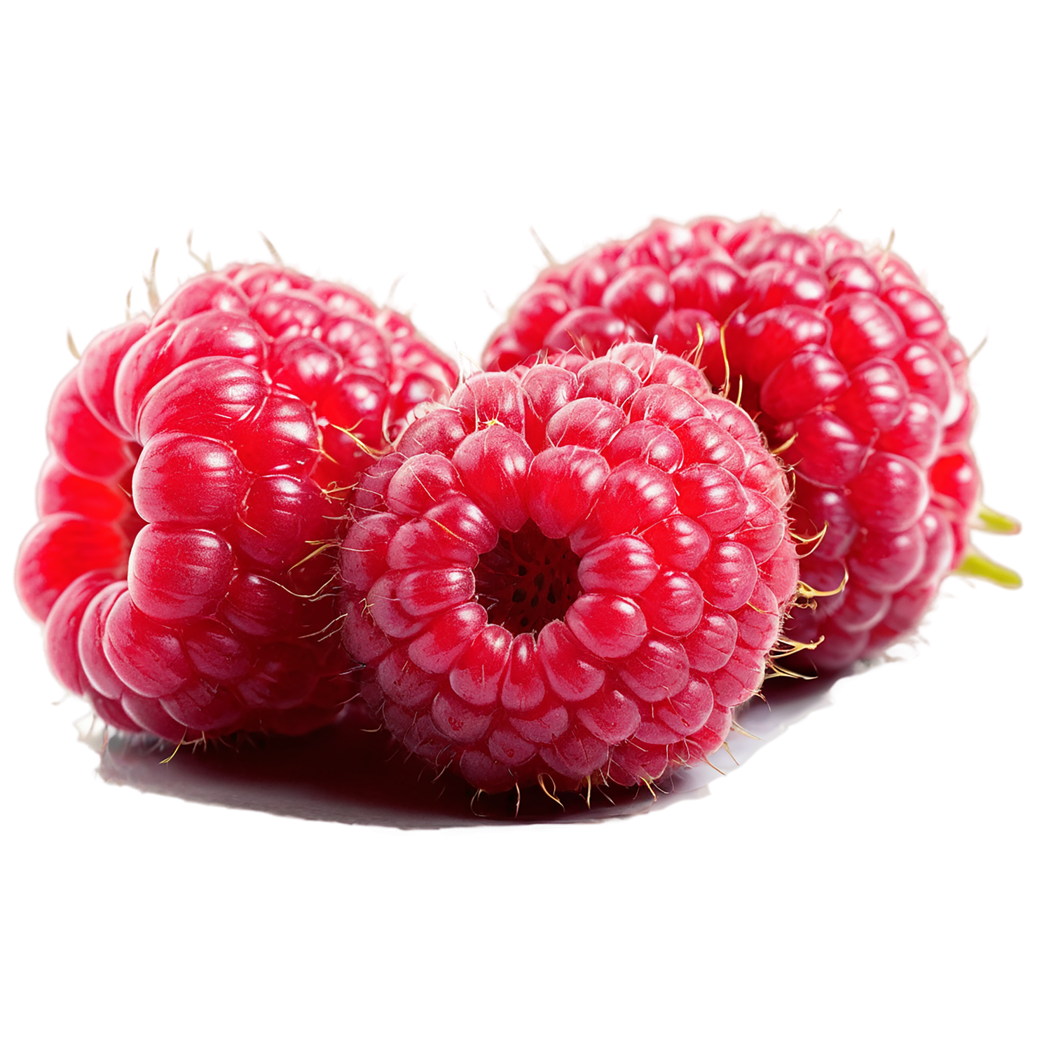 Raspberry fruit isolated on transparent background #1723