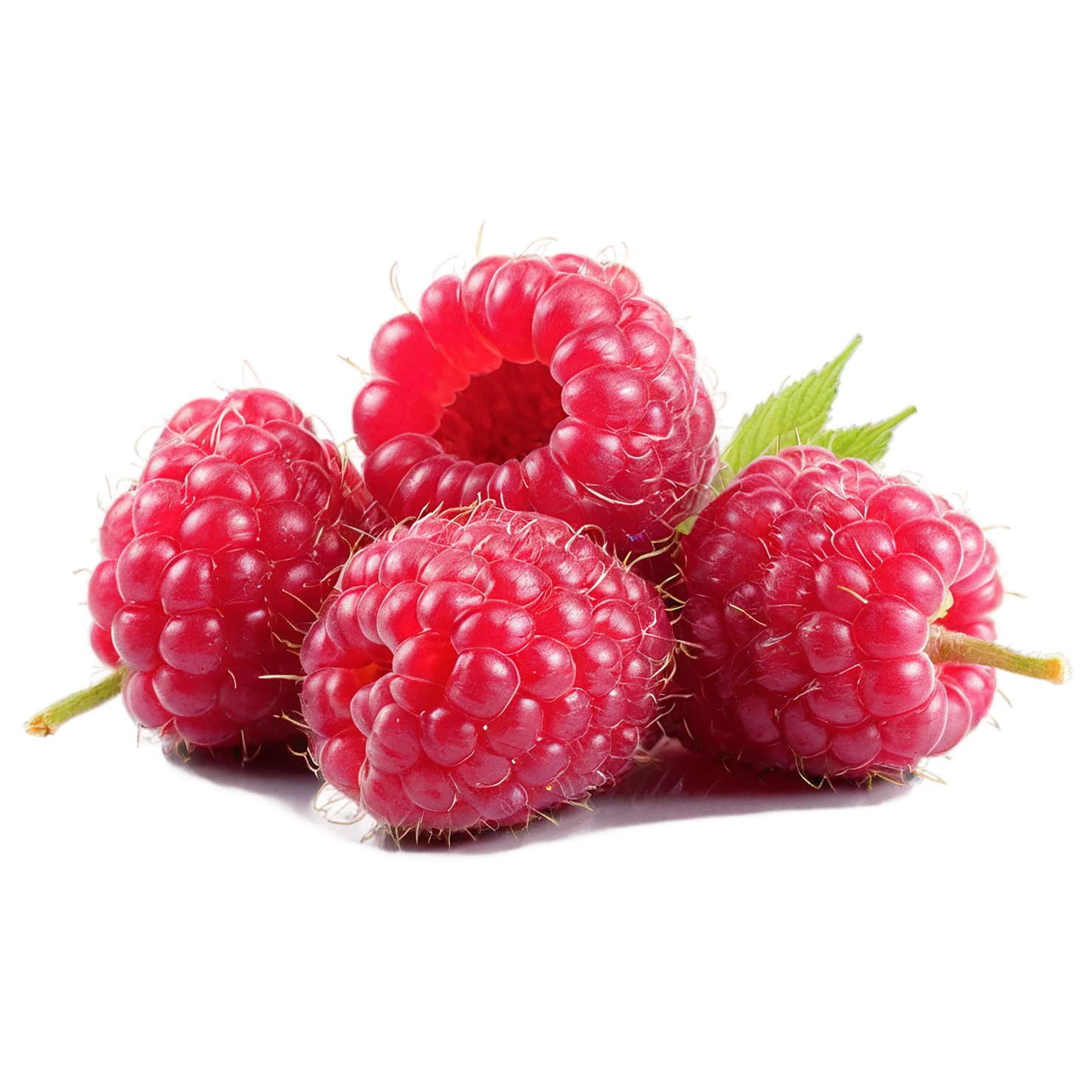 Raspberry fruit isolated on transparent background #1727