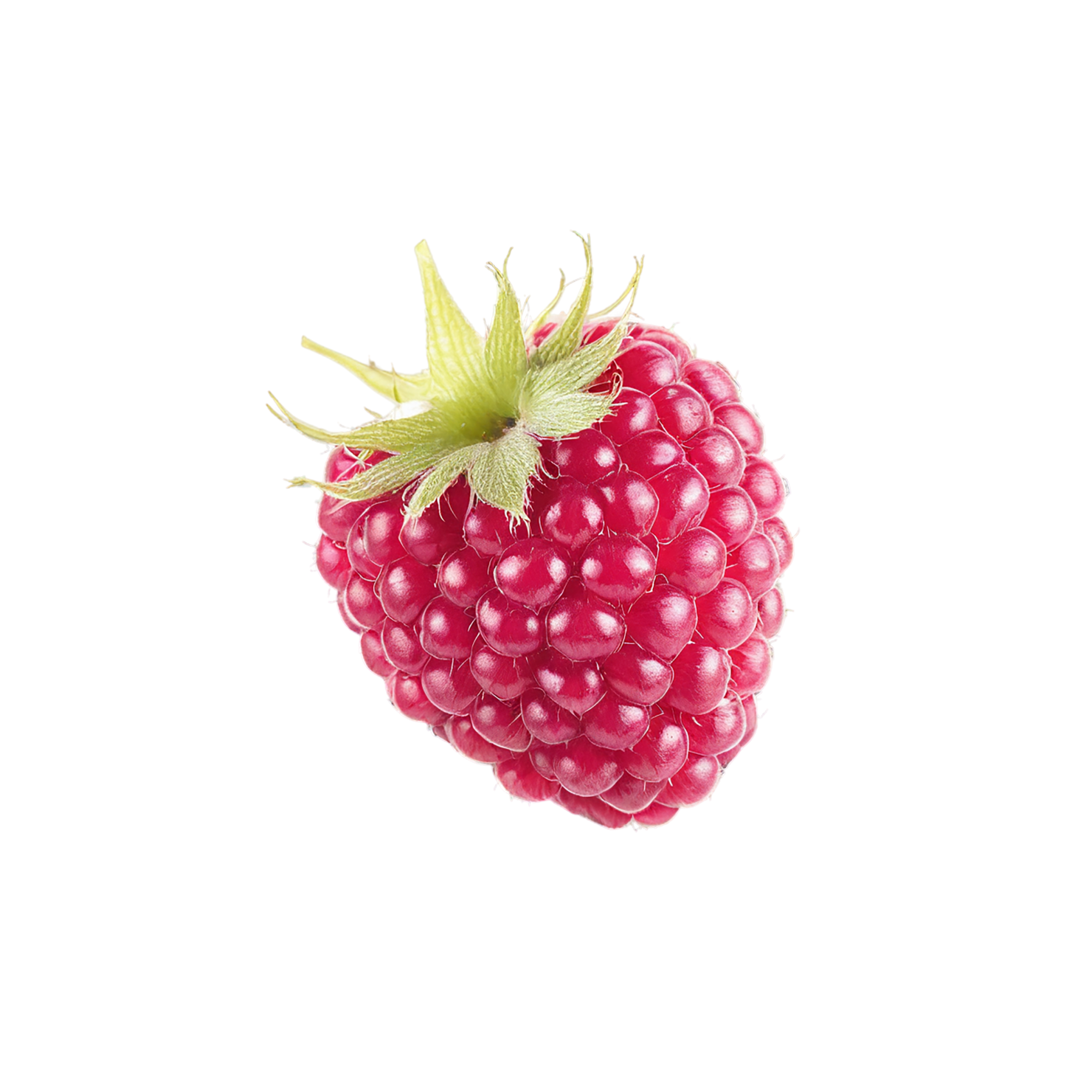 Raspberry fruit isolated on transparent background #1730