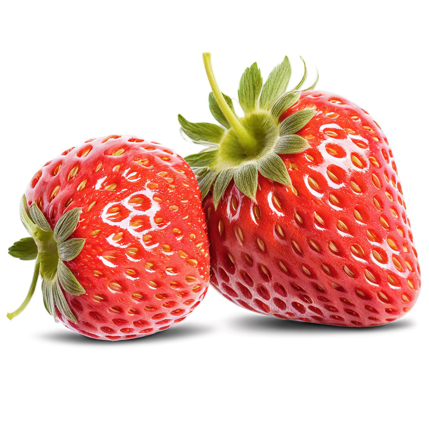 Strawberry fruit isolated on transparent background #1732