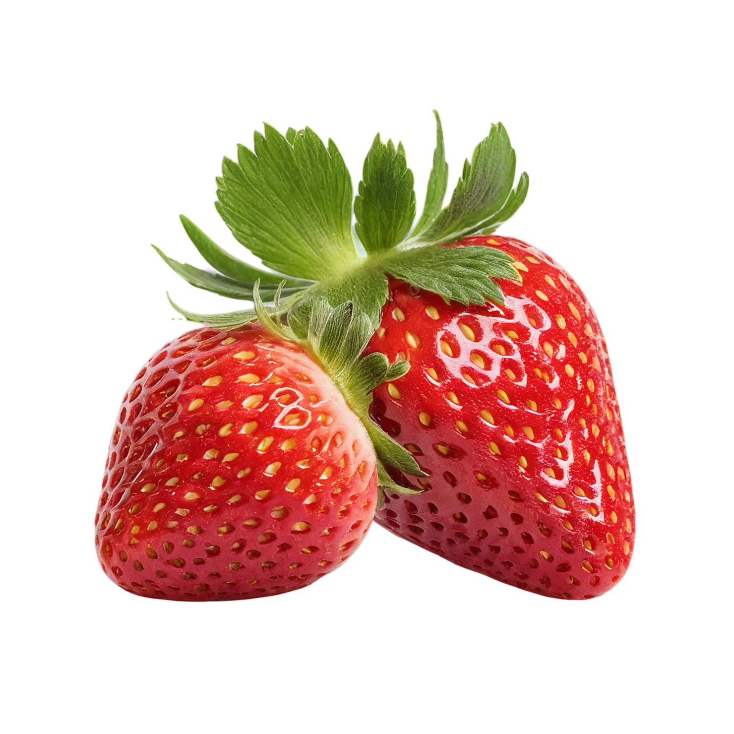 Strawberry fruit isolated on transparent background #1746