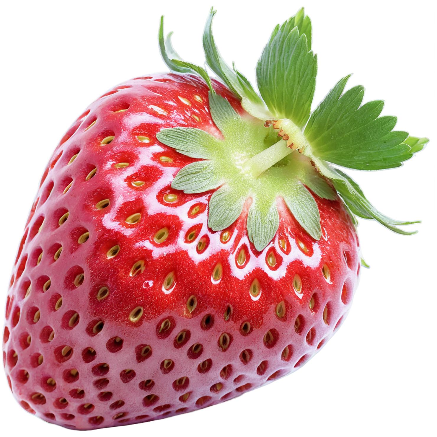 Strawberry fruit isolated on transparent background #1751