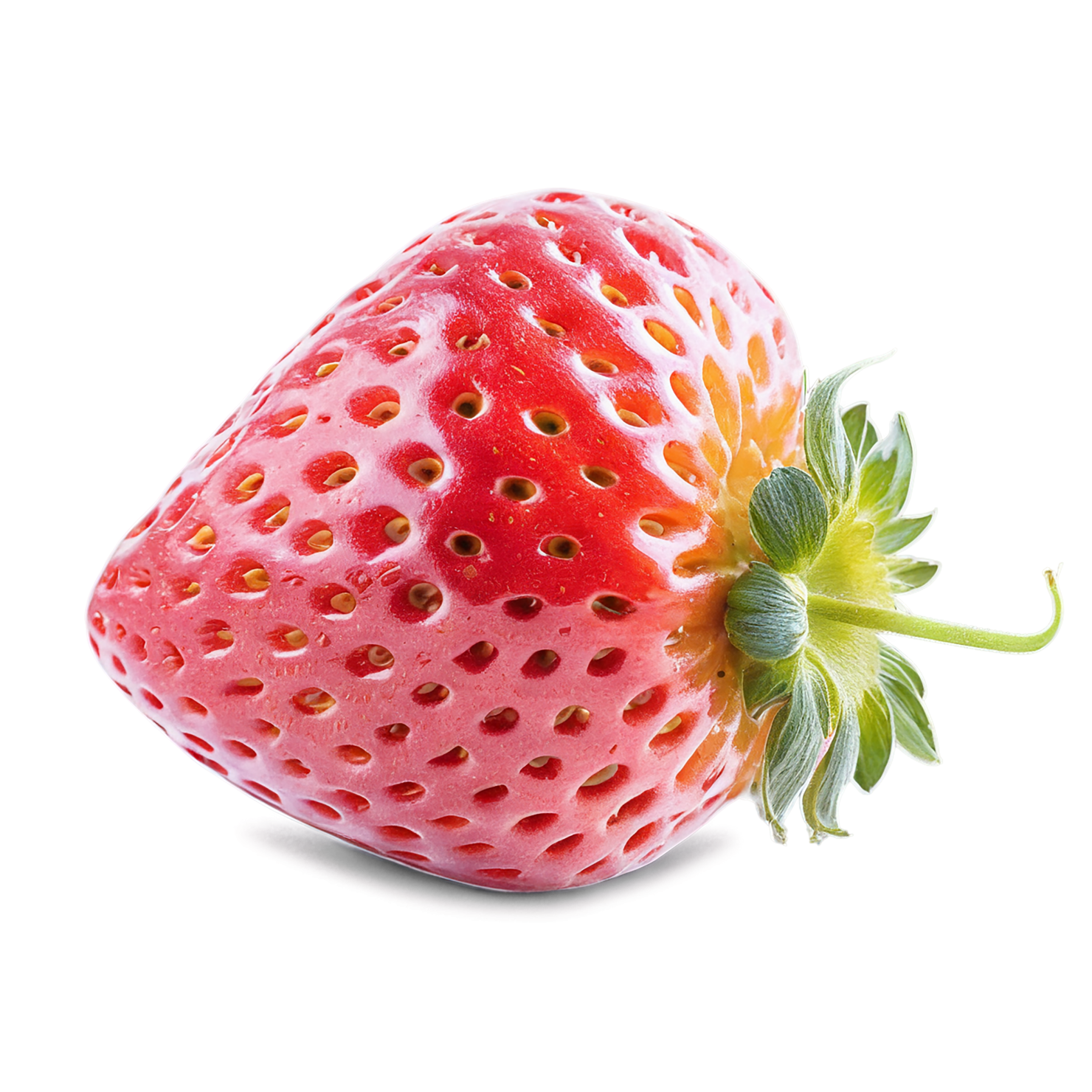 Strawberry fruit isolated on transparent background #1755