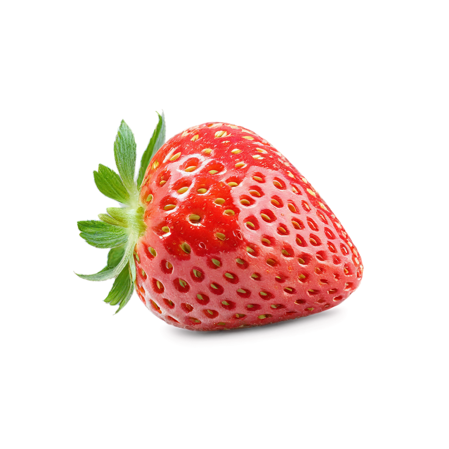 Strawberry fruit isolated on transparent background #1760