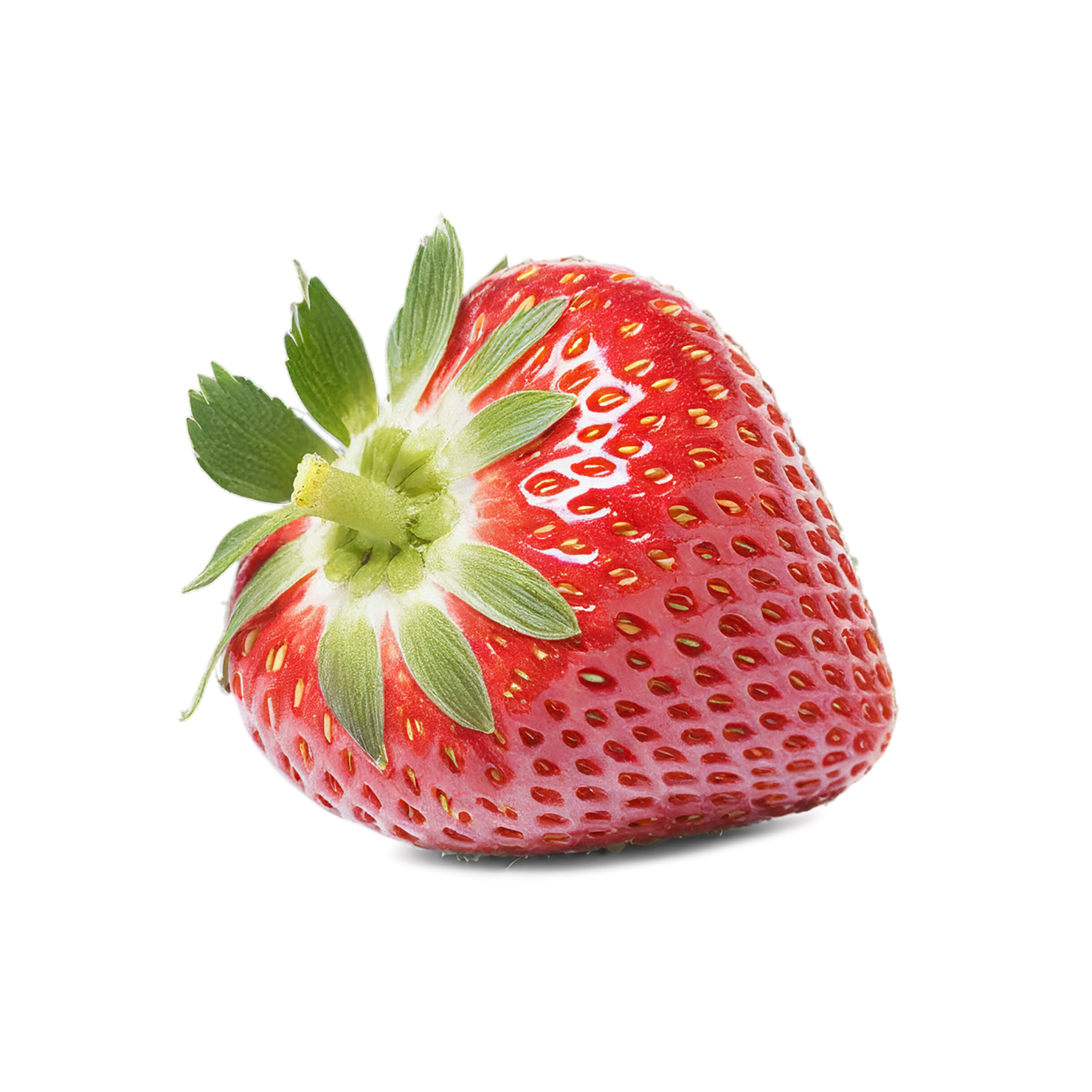 Strawberry fruit isolated on transparent background #1762