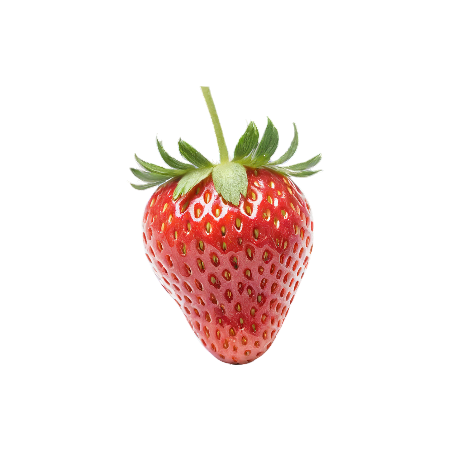 Strawberry fruit isolated on transparent background #1767