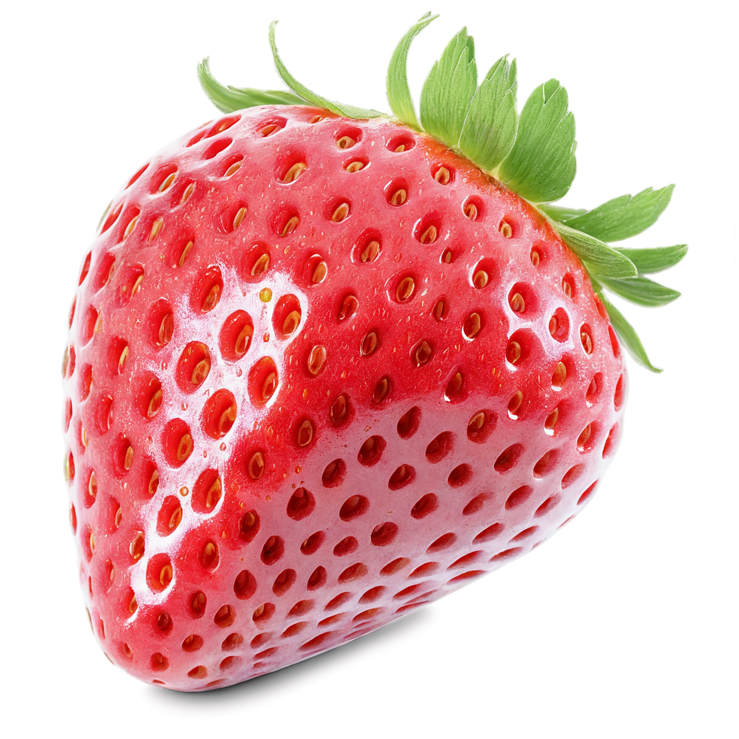 Strawberry fruit isolated on transparent background #1774