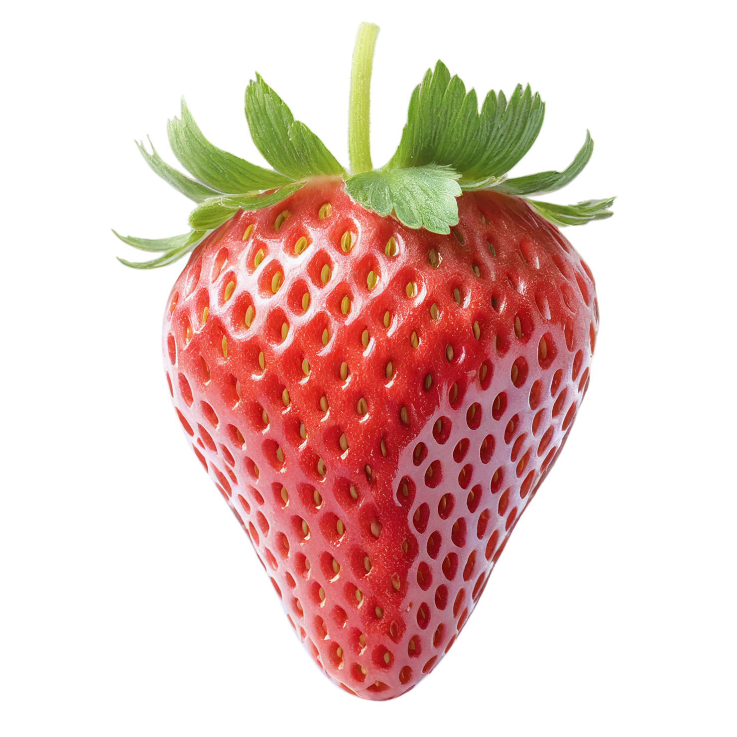 Strawberry fruit isolated on transparent background #1778