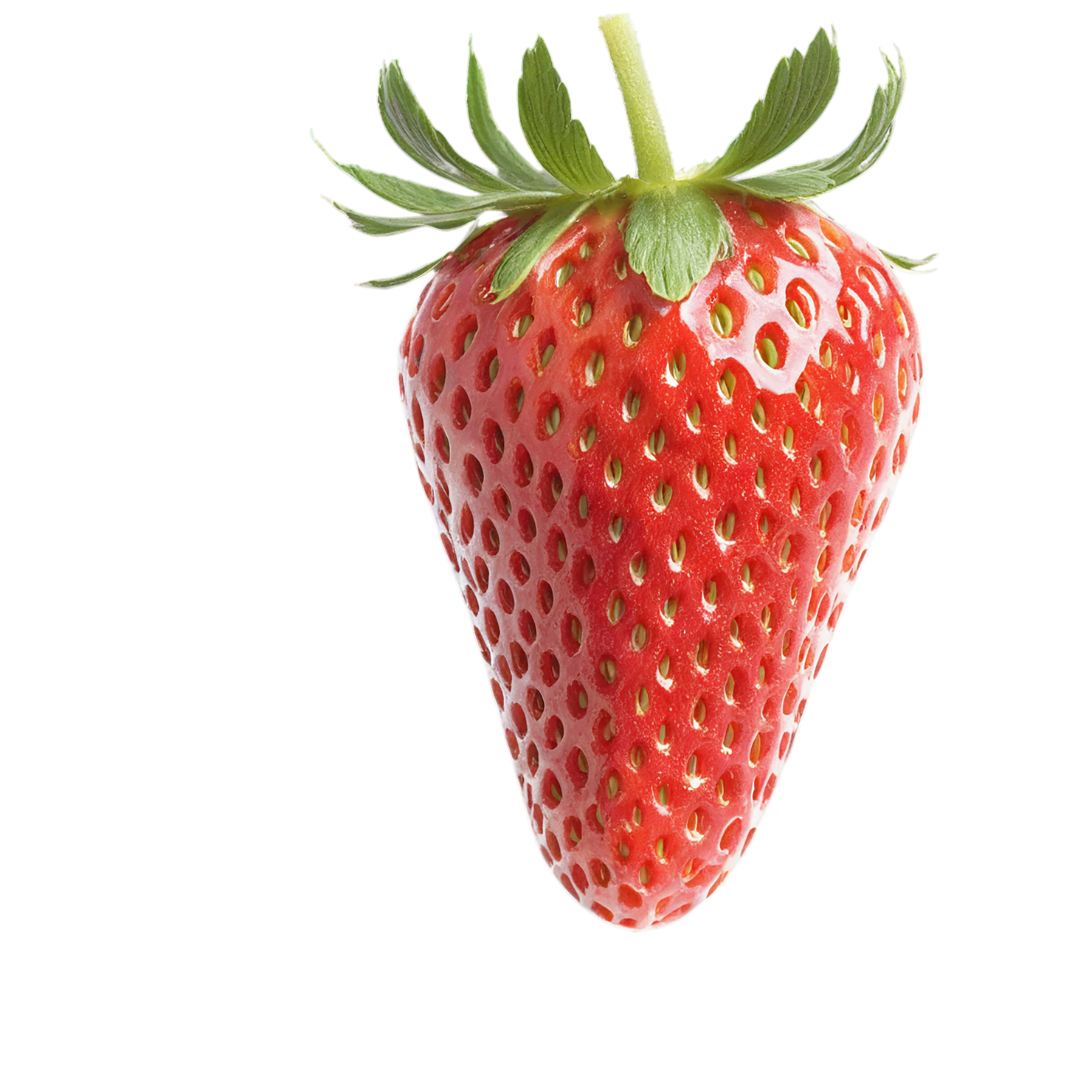 Strawberry fruit isolated on transparent background #1780