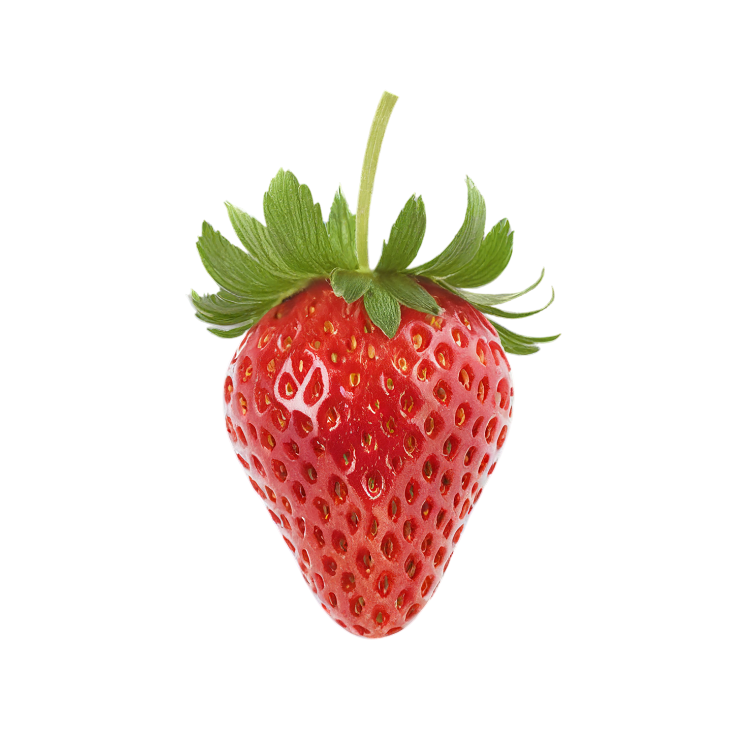 Strawberry fruit isolated on transparent background #1782