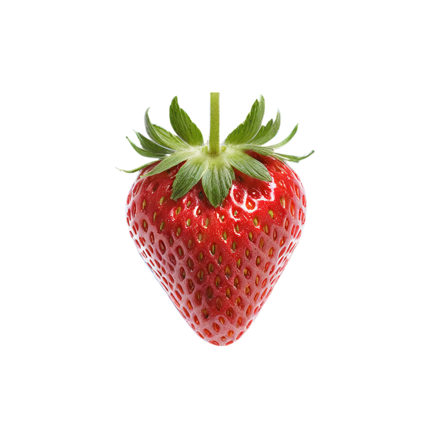 Strawberry fruit isolated on transparent background #1784