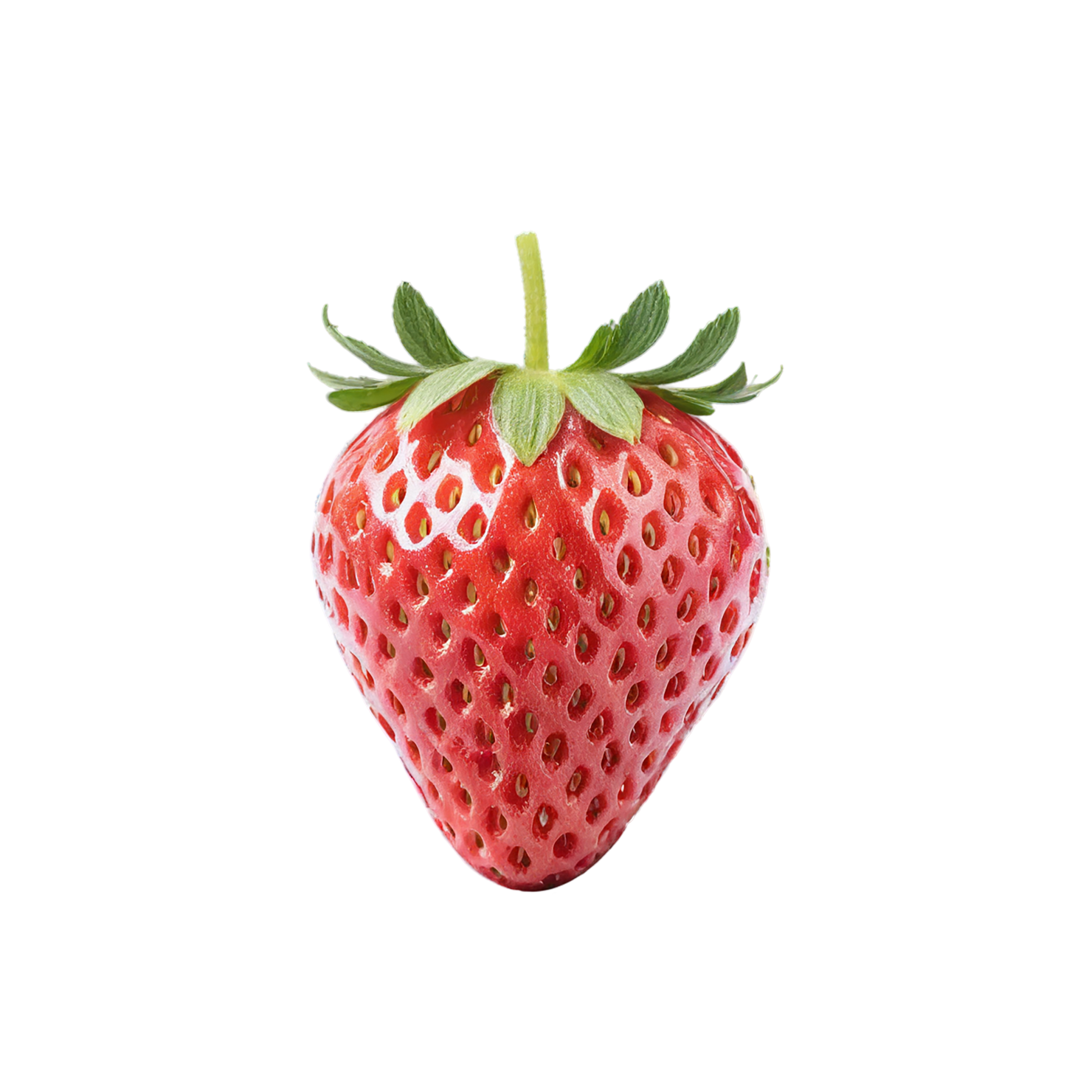 Strawberry fruit isolated on transparent background #1786