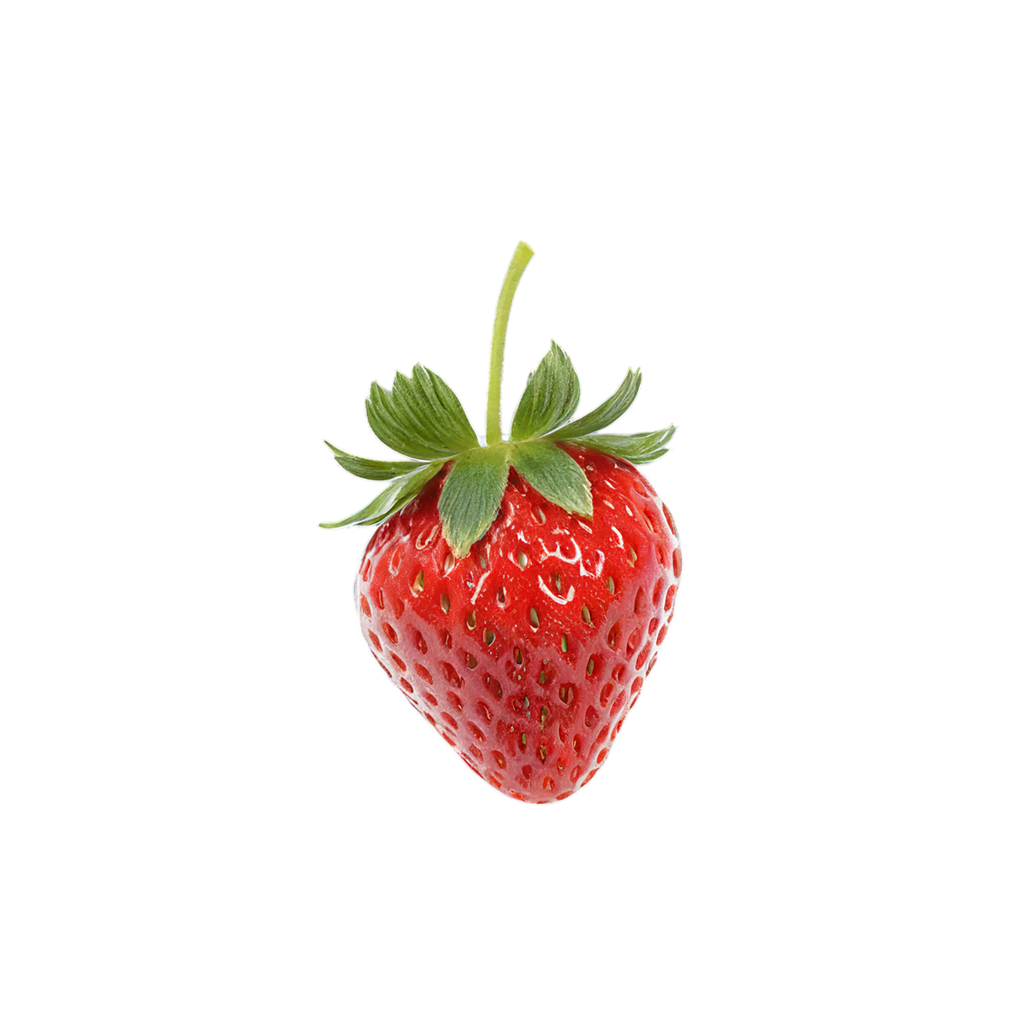 Strawberry fruit isolated on transparent background #1788