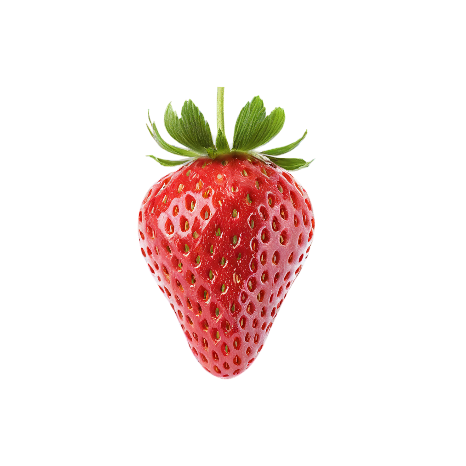 Strawberry fruit isolated on transparent background #1789