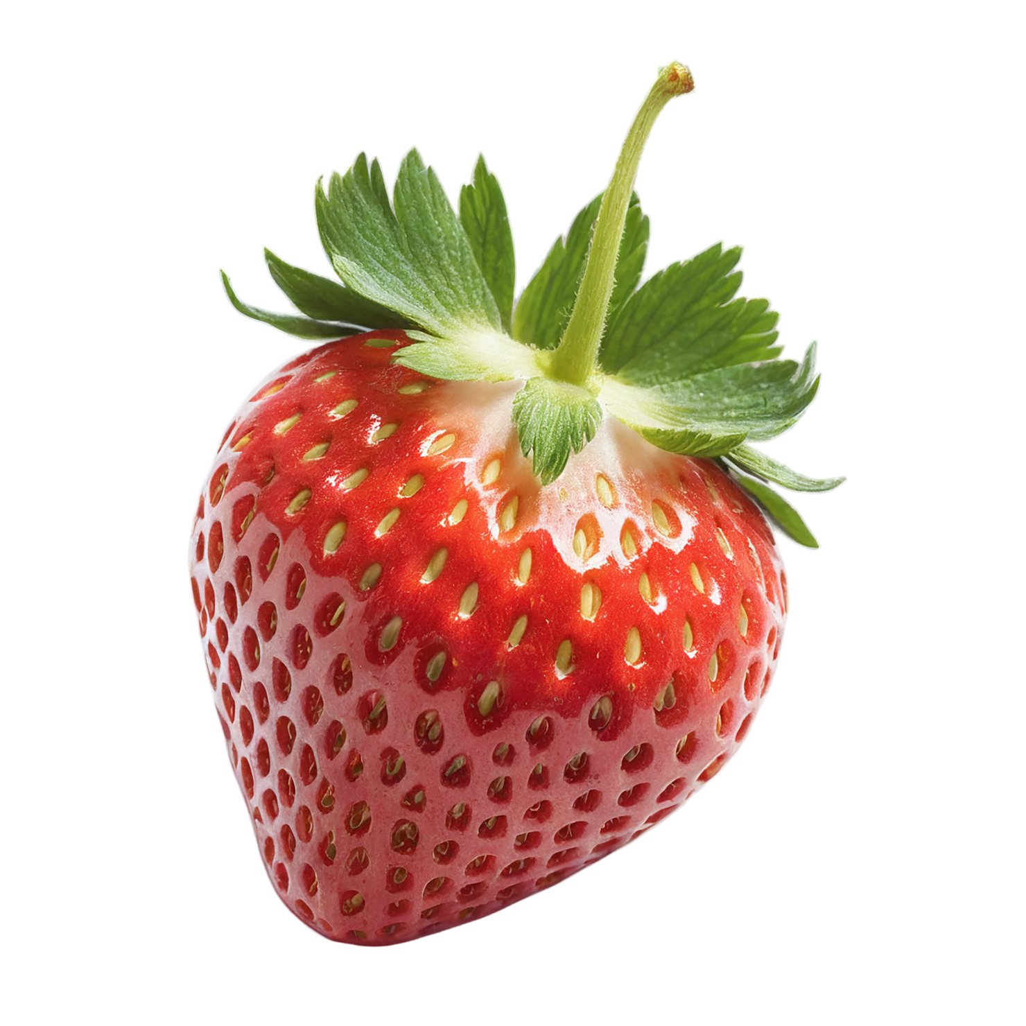Strawberry fruit isolated on transparent background #1790