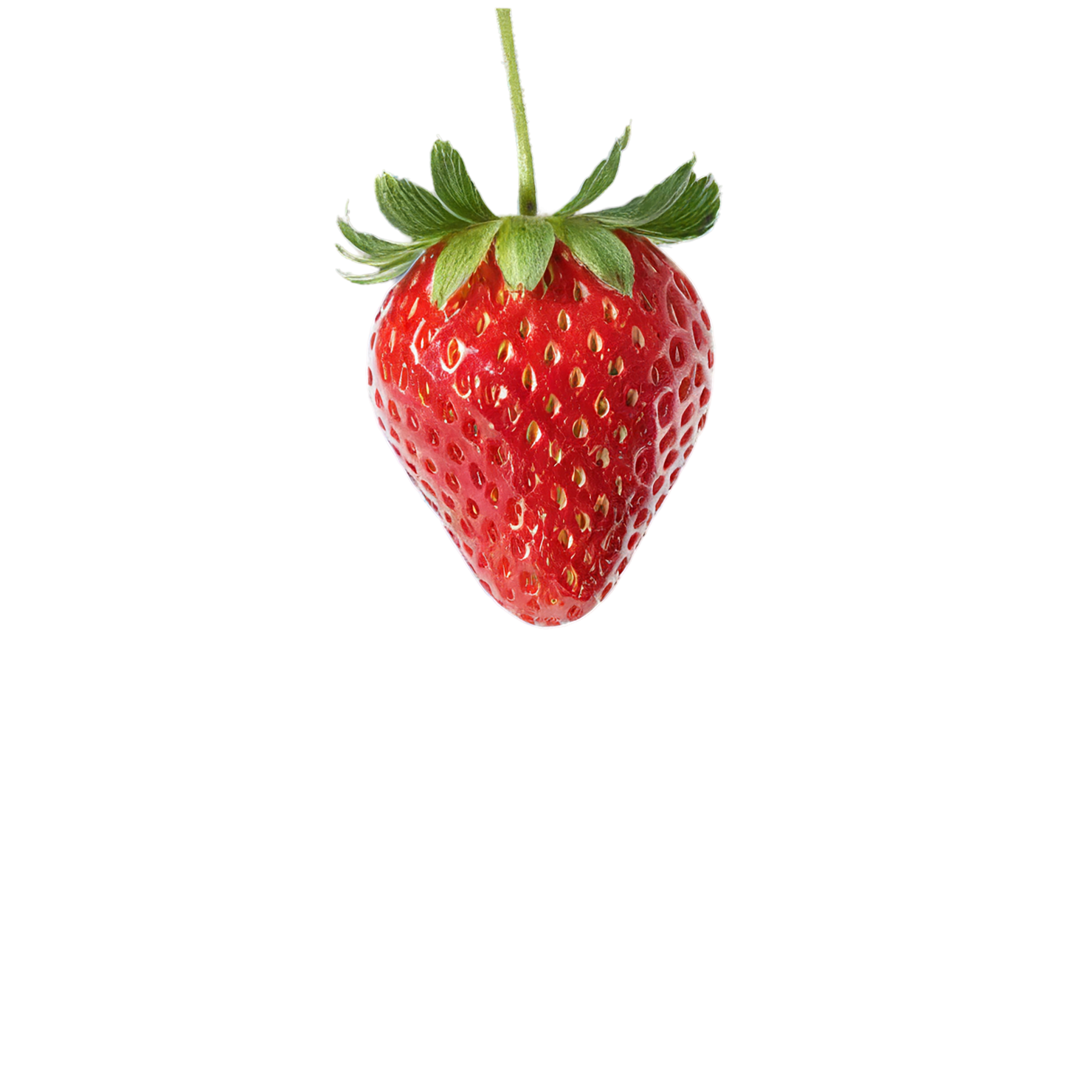 Strawberry fruit isolated on transparent background #1794