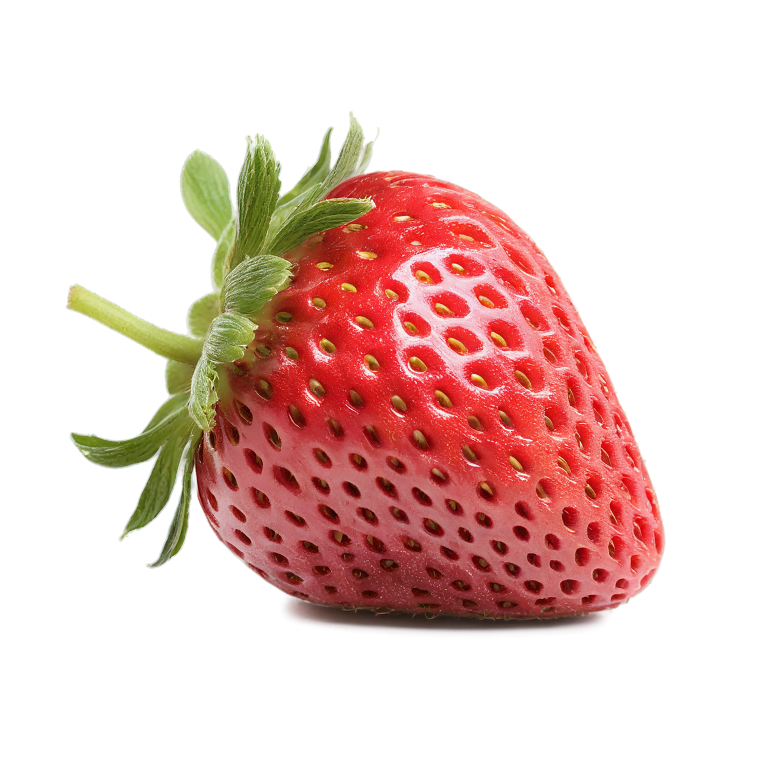 Strawberry fruit isolated on transparent background #1800
