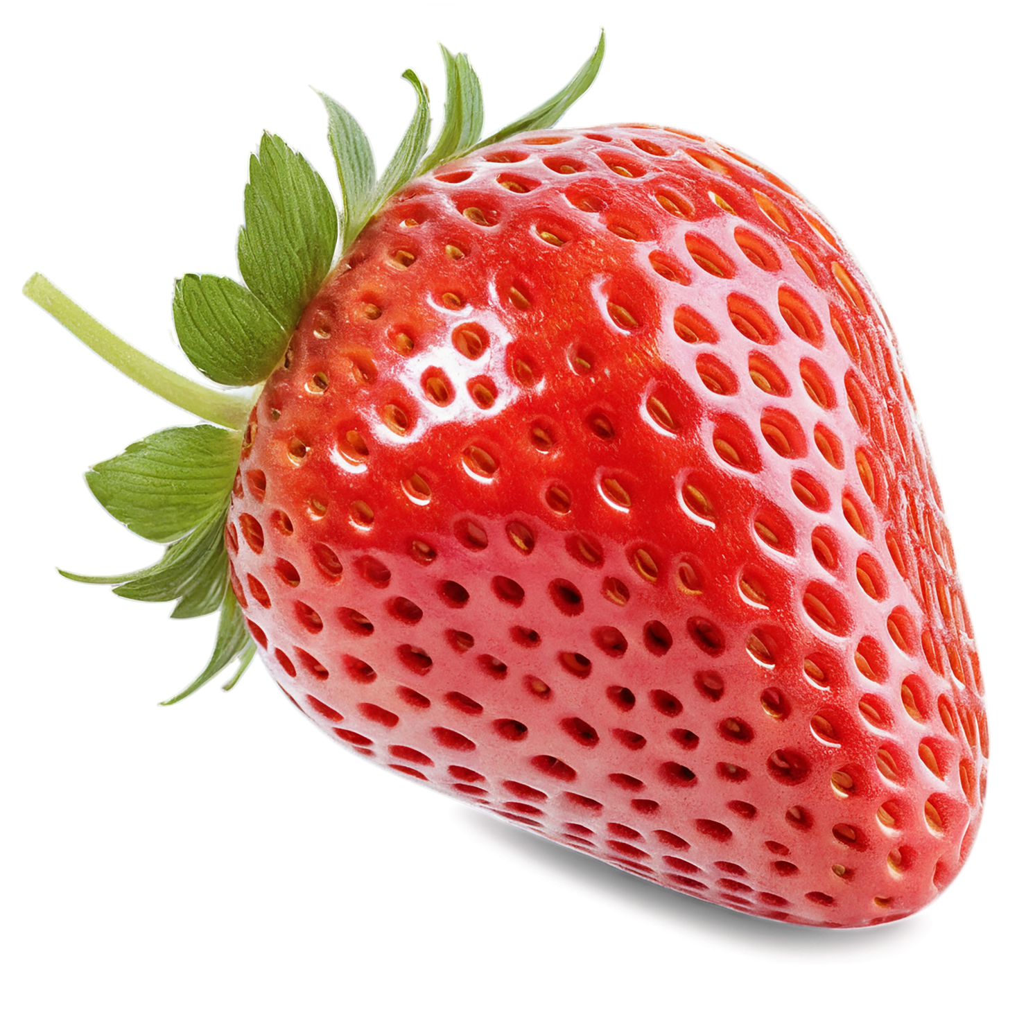 Strawberry fruit isolated on transparent background #1801