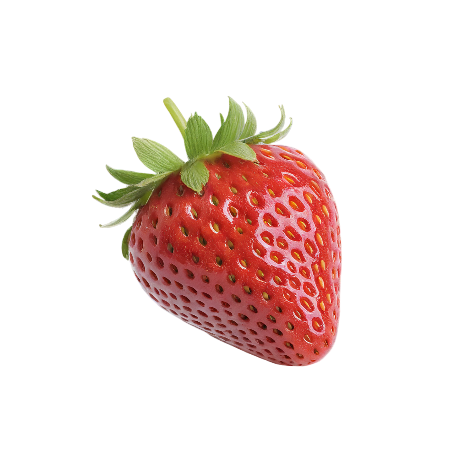 Strawberry fruit isolated on transparent background #1803