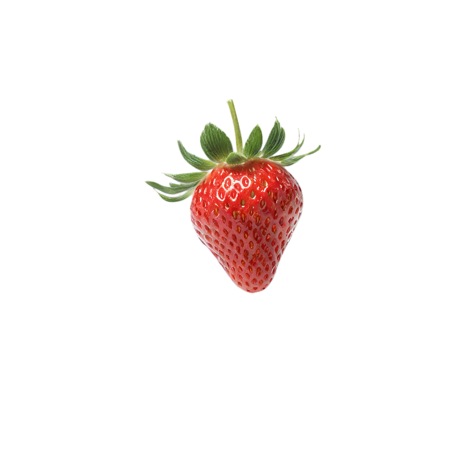 Strawberry fruit isolated on transparent background #1805