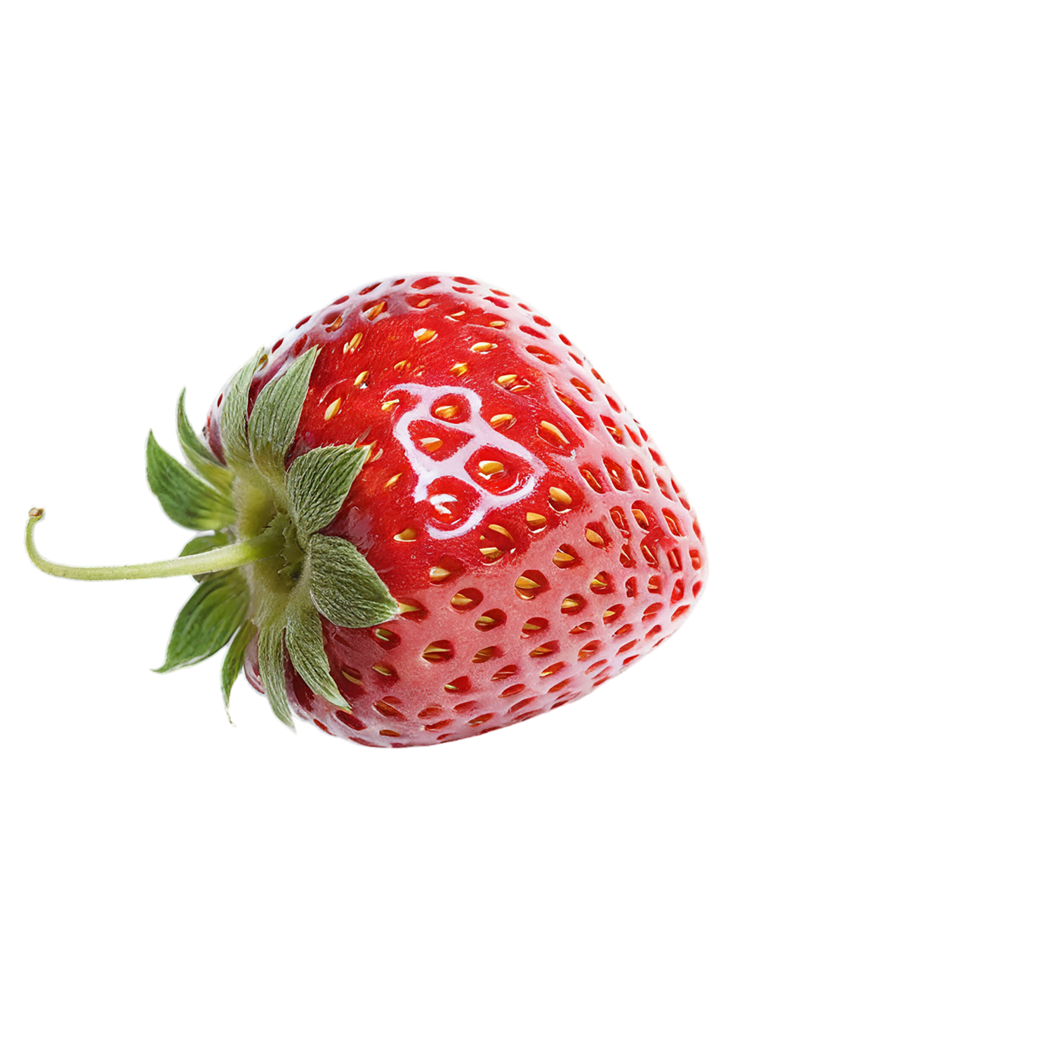 Strawberry fruit isolated on transparent background #1811