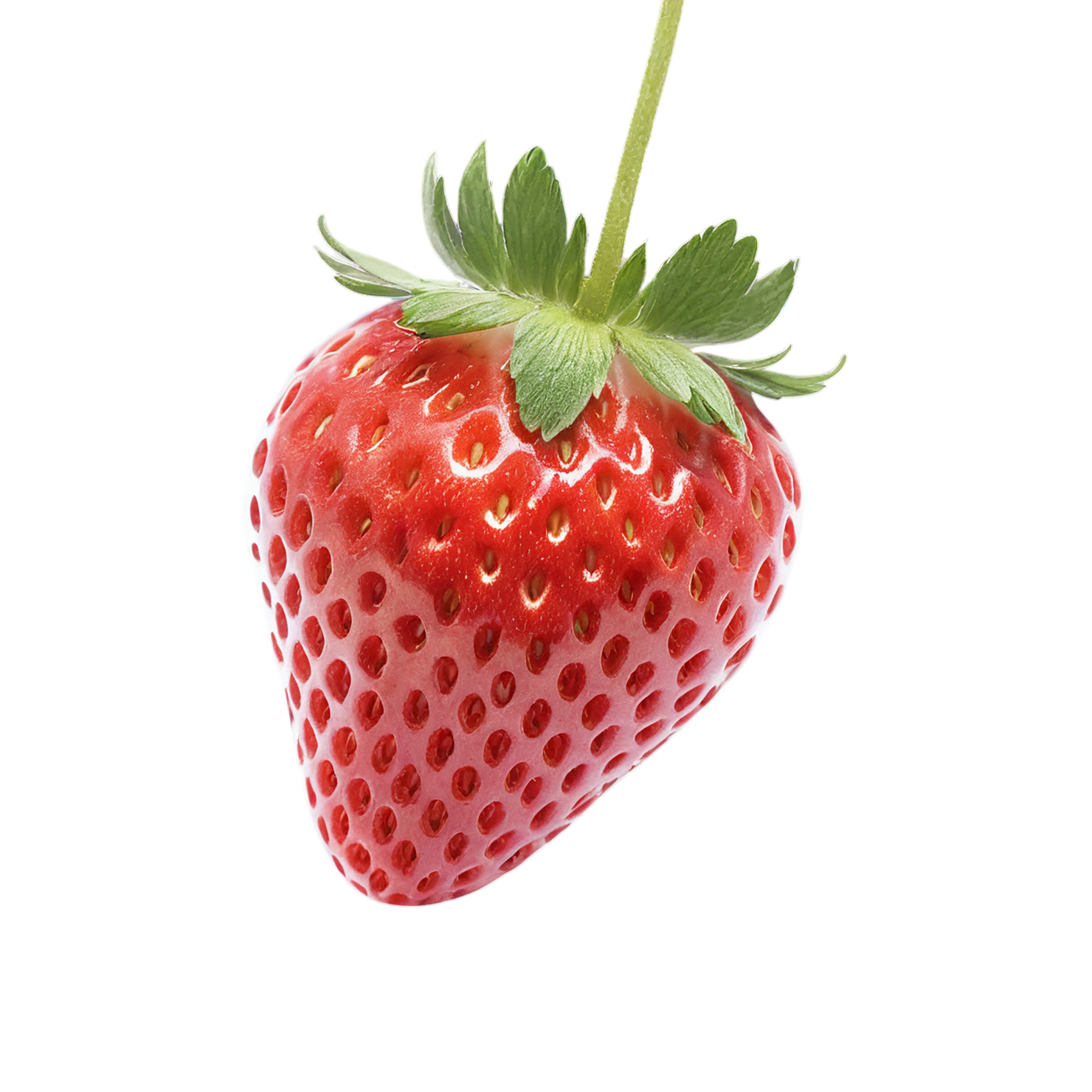 Strawberry fruit isolated on transparent background #1812