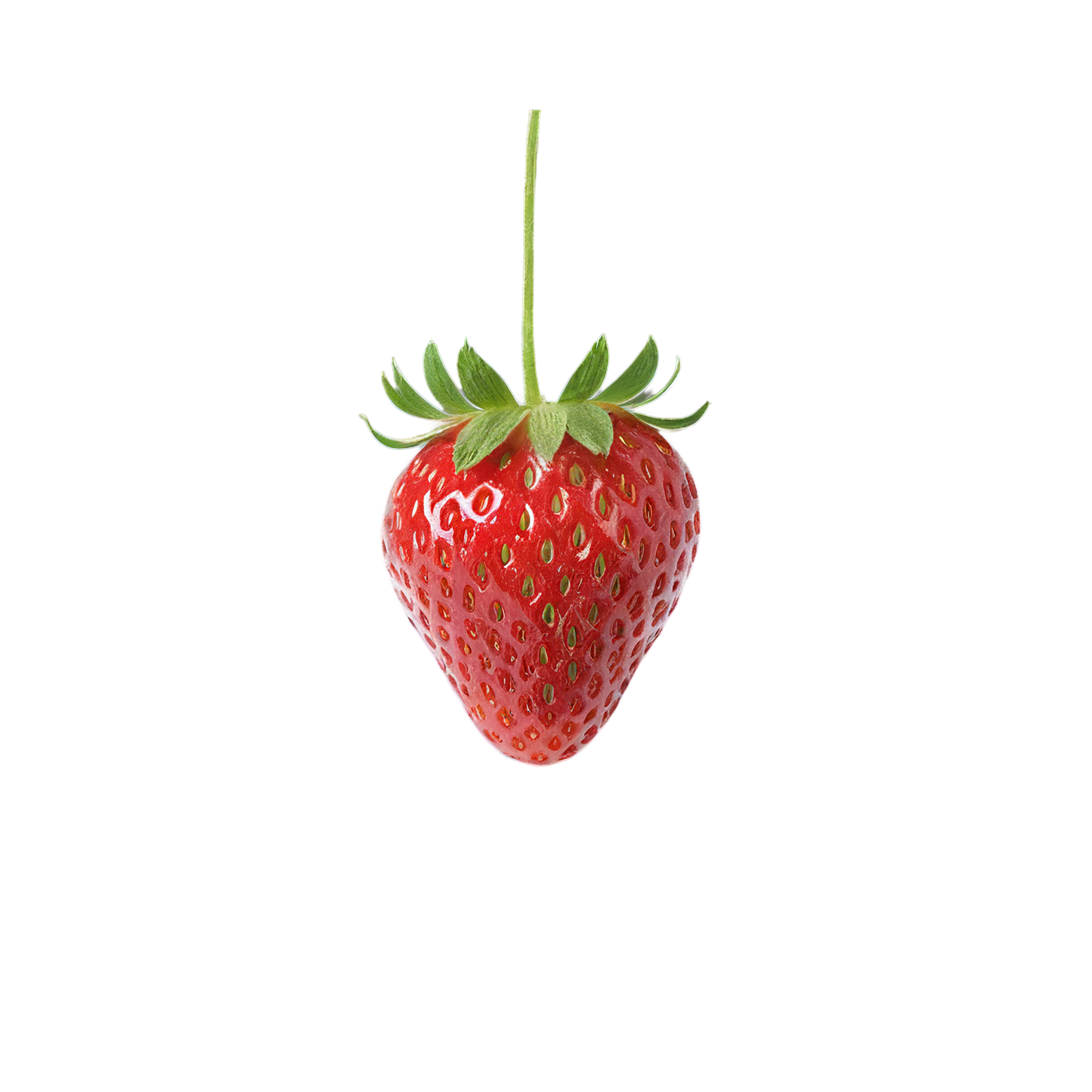 Strawberry fruit isolated on transparent background #1817