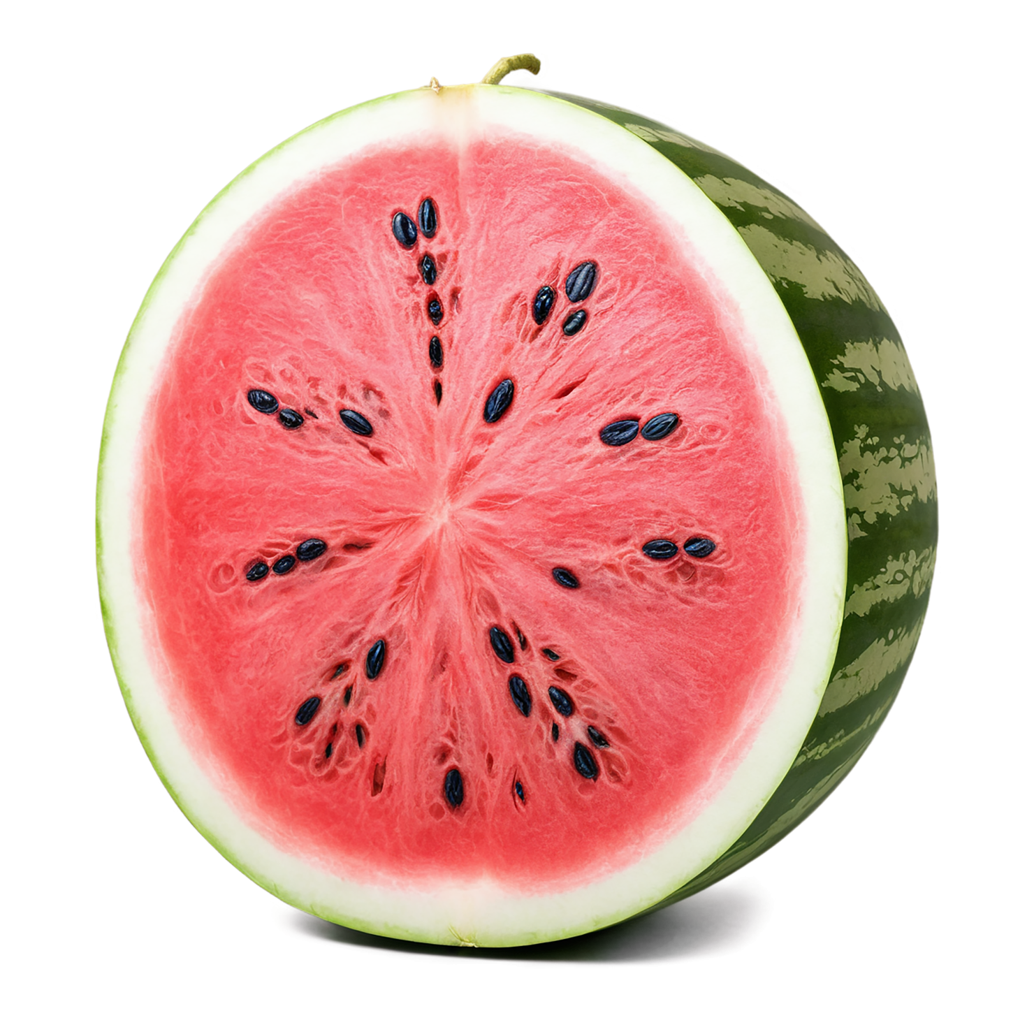 Watermelon fruit isolated on transparent background #1824