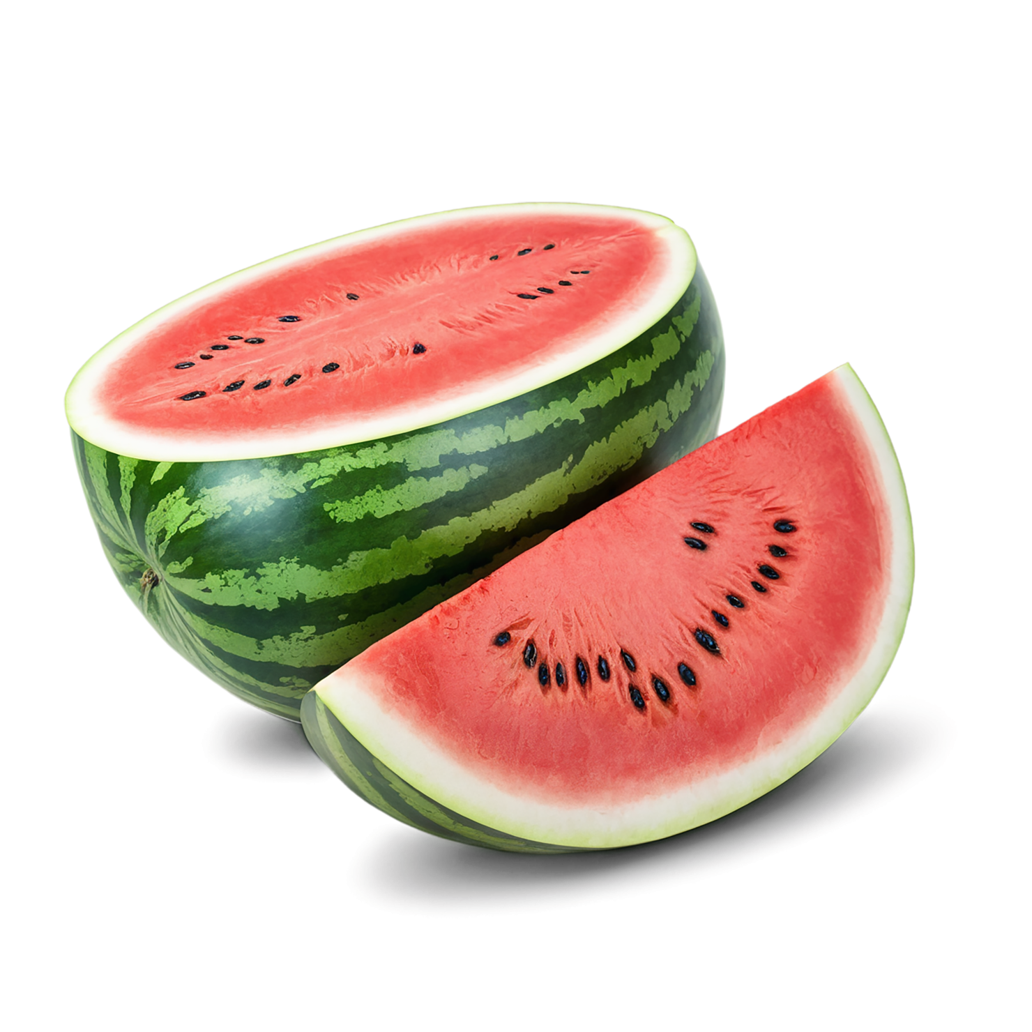 Watermelon fruit isolated on transparent background #1826