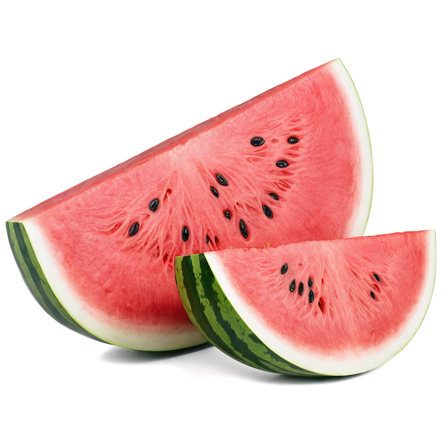 Watermelon fruit isolated on transparent background #1843