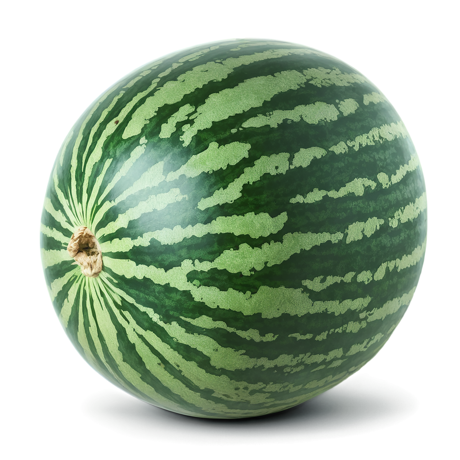 Watermelon fruit isolated on transparent background #1852